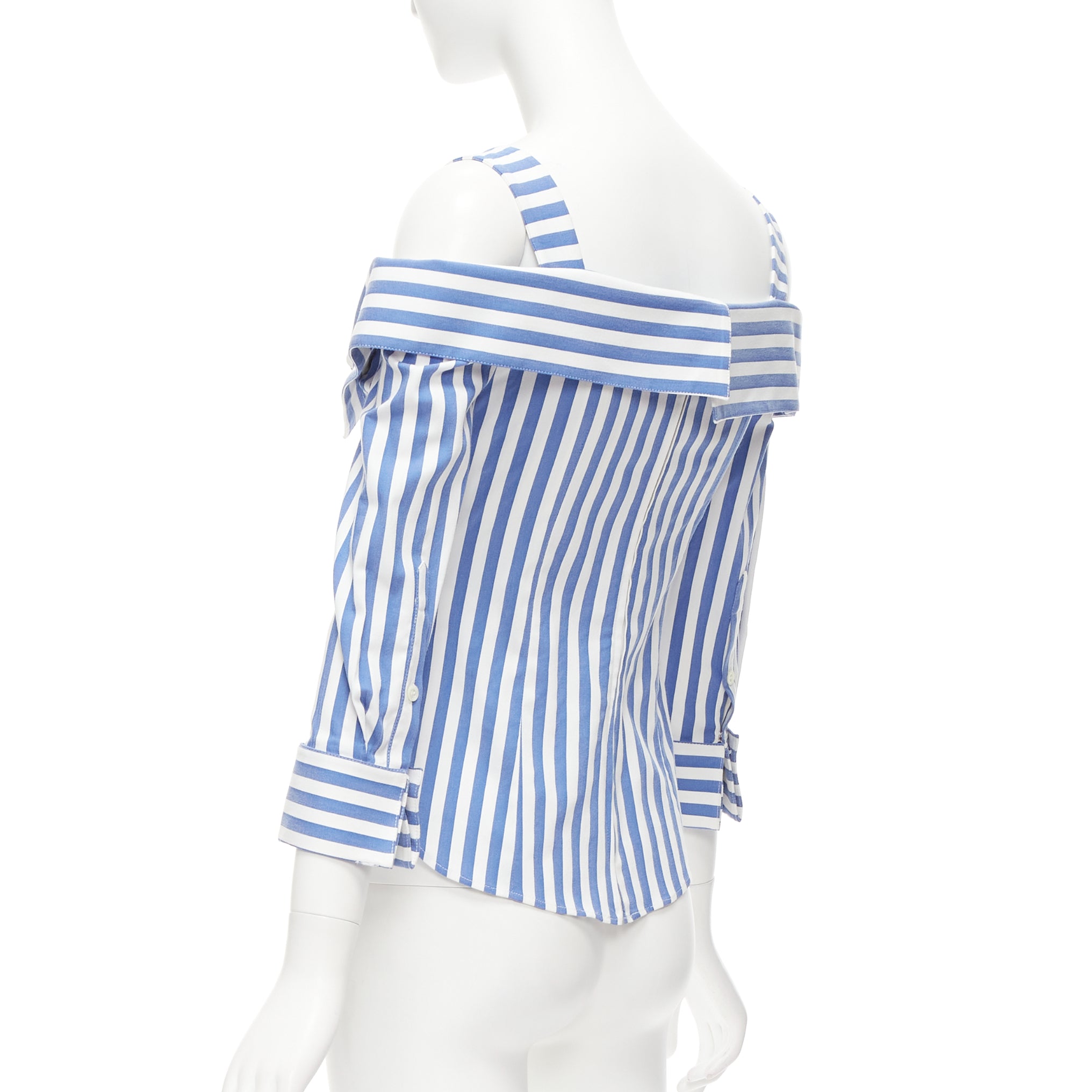Monse Striped Corset Top - Detail 1