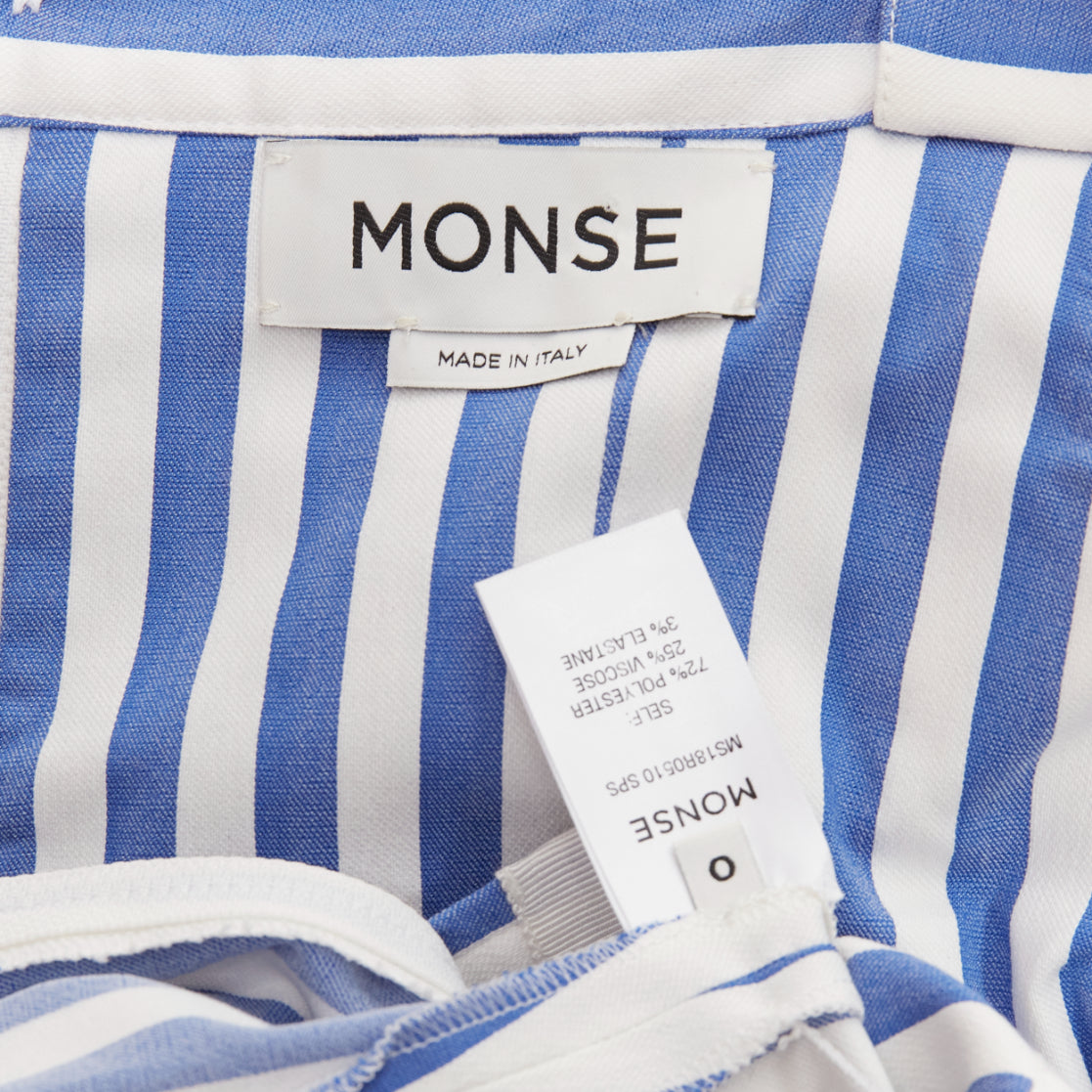 Monse Striped Corset Top - Image 10