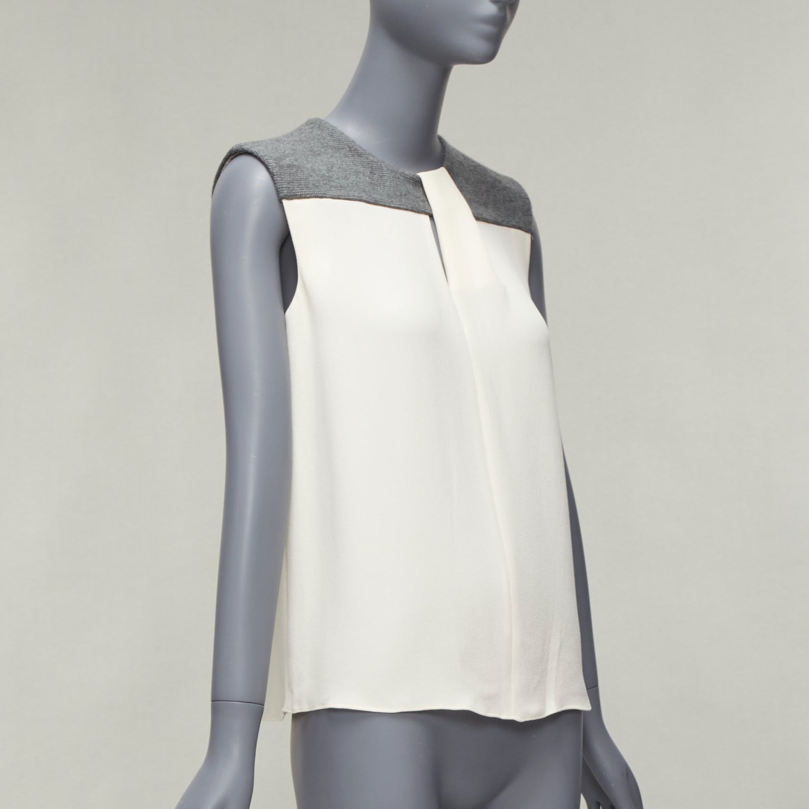 Balenciaga Knitted Yoke Blouse - Image 6