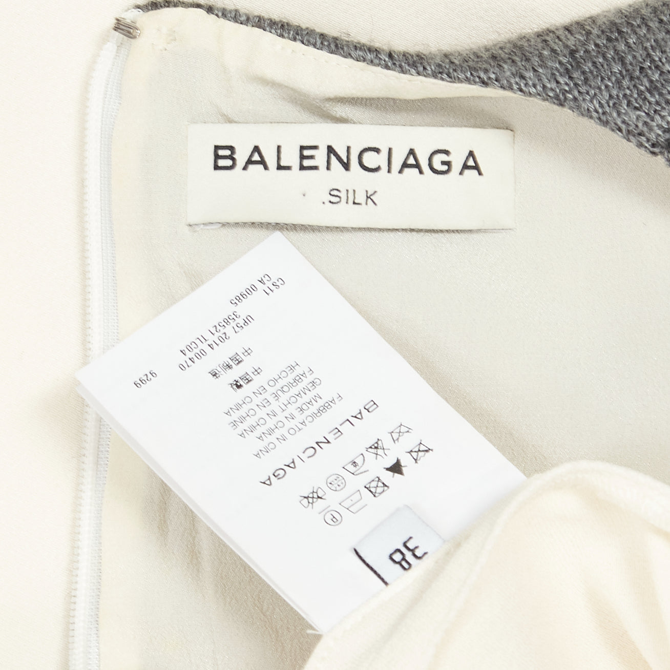 Balenciaga Knitted Yoke Blouse - Image 10