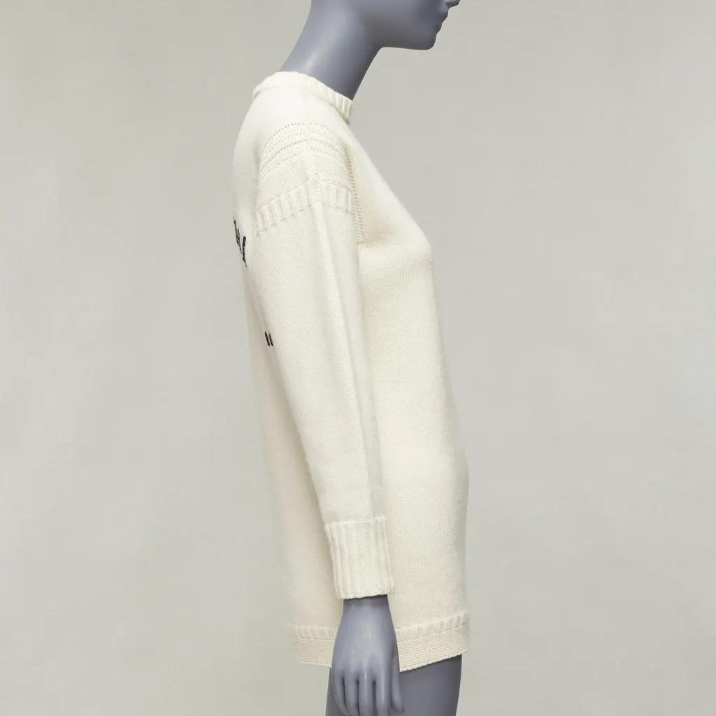 Dior Rather Be Sailing Ecru Wool Good - Box View
