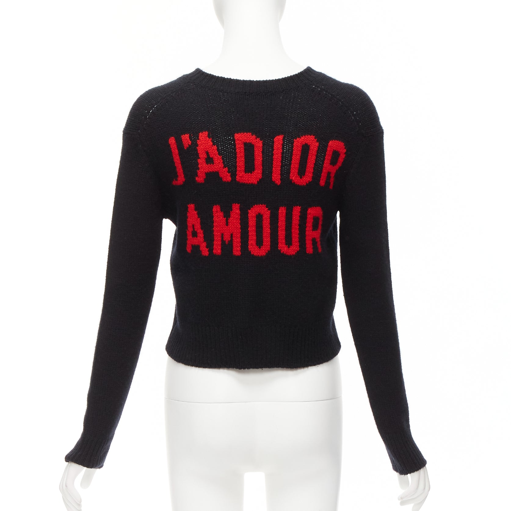 Dior Amor Cropped Sweater