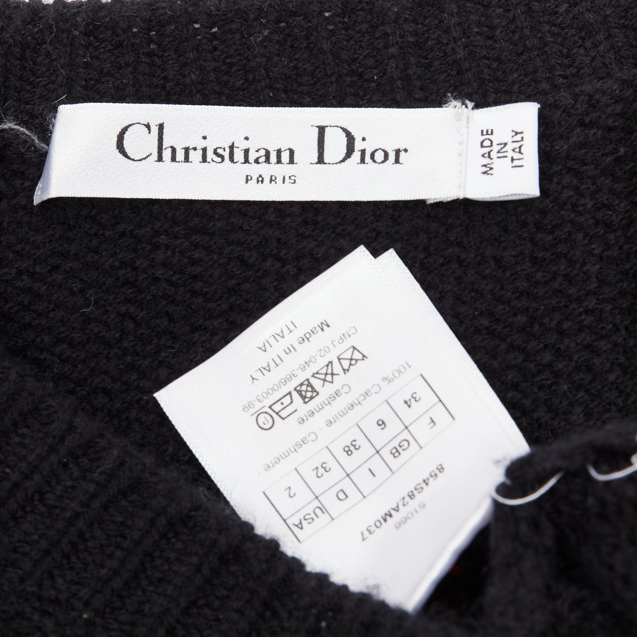 Dior Amor Cropped Sweater - Image 10