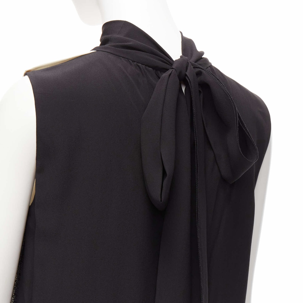 D&g Lace Side Trim Dress - Back view