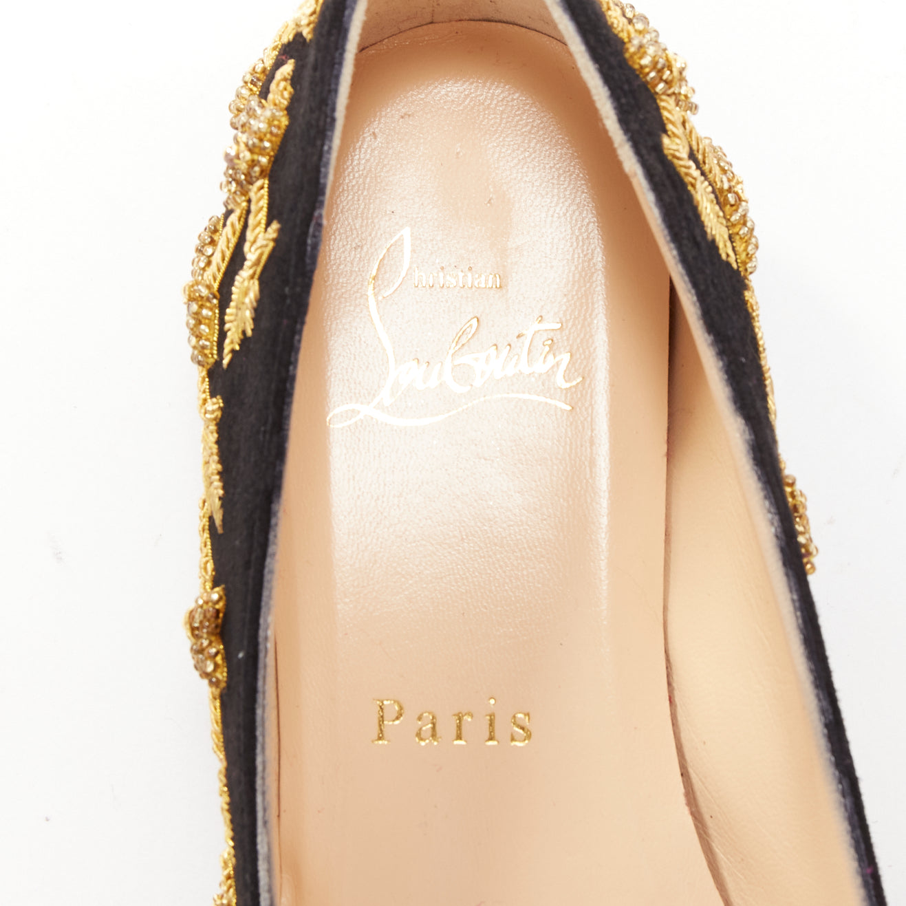 Christian Louboutin Patent Derby Flat Shoes - Image 11