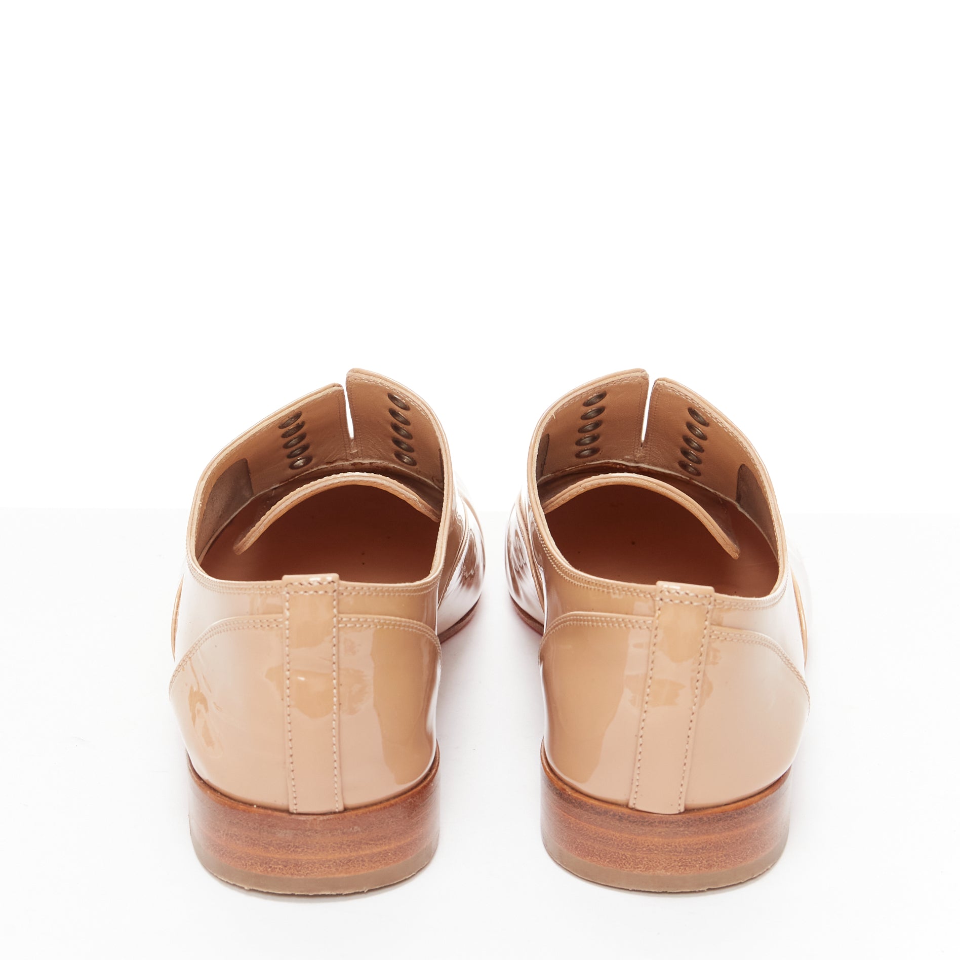 Christian Louboutin Sequin Satin Ballerina Flats - Side view