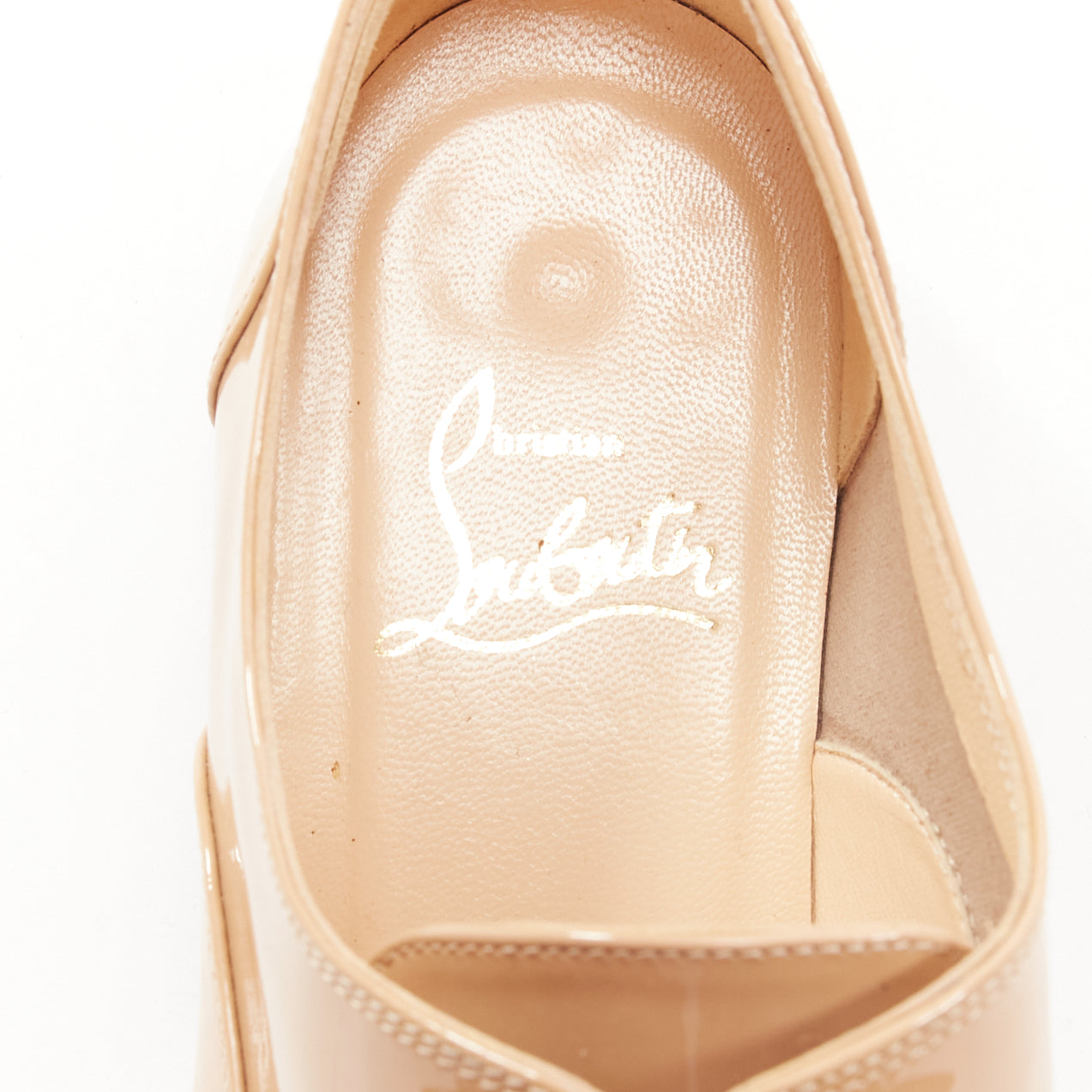 Christian Louboutin Sequin Satin Ballerina Flats - Detail 2