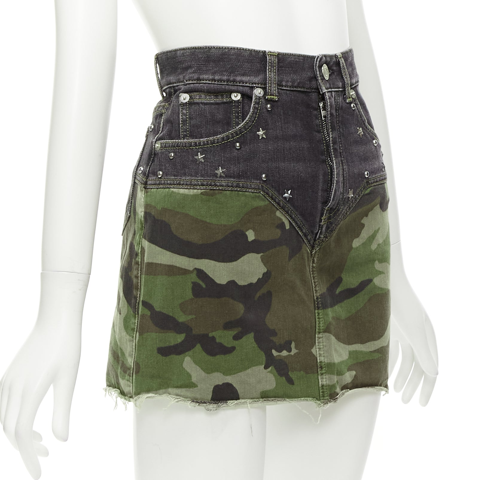 Saint Laurent Star Studded Skirt - Image 6