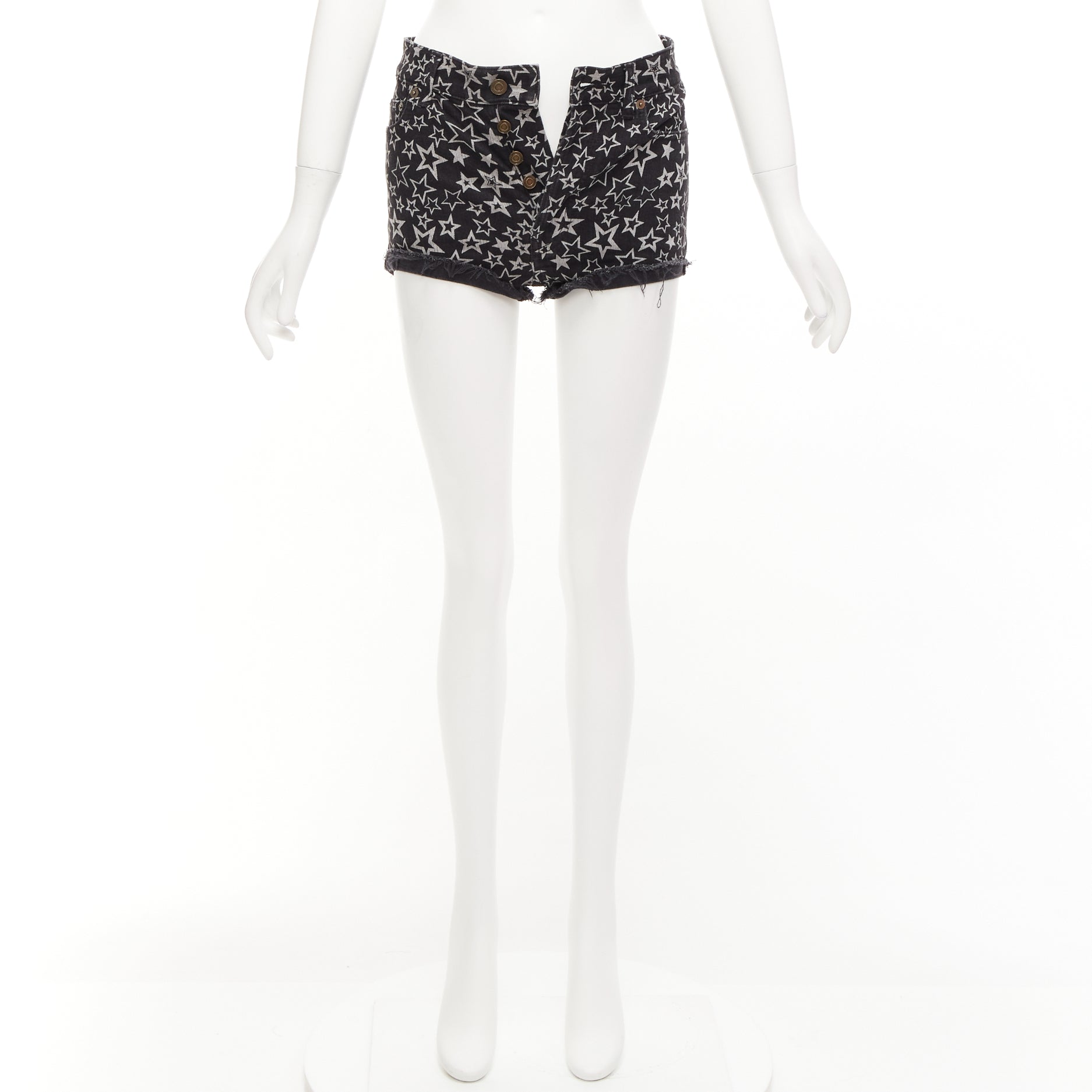 Saint Laurent Star Print Shorts - Image 11