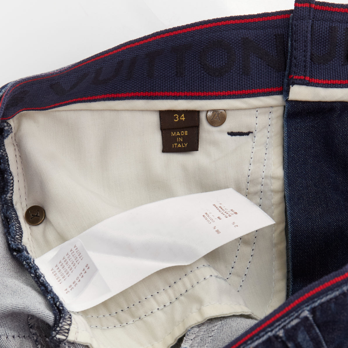 Louis Vuitton Patchwork Moto Jeans - Detail 2