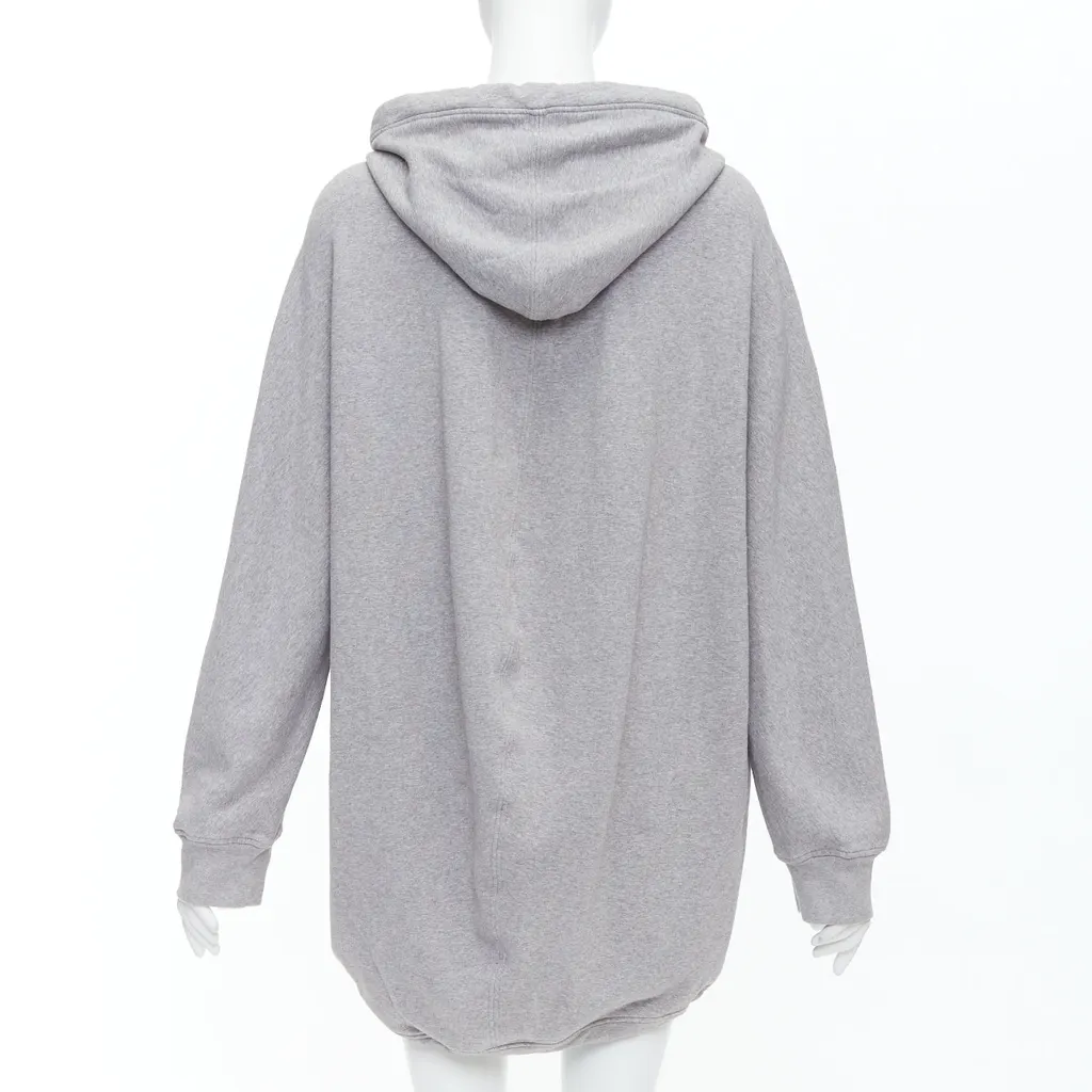Balenciaga Oversized Cocoon Hoodie Grey Cotton Never worn - Box View