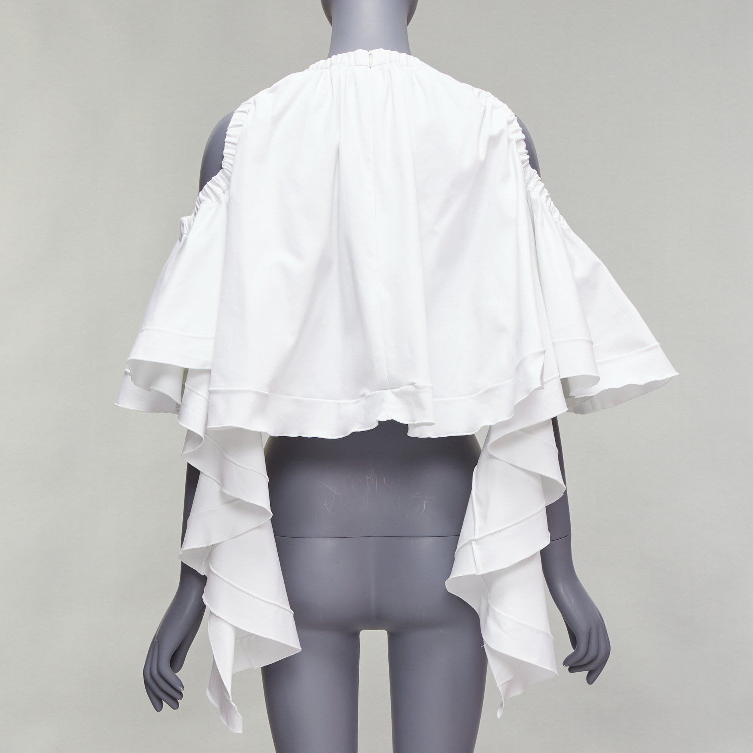 Ellery Cascade Sleeve Crop - Side view