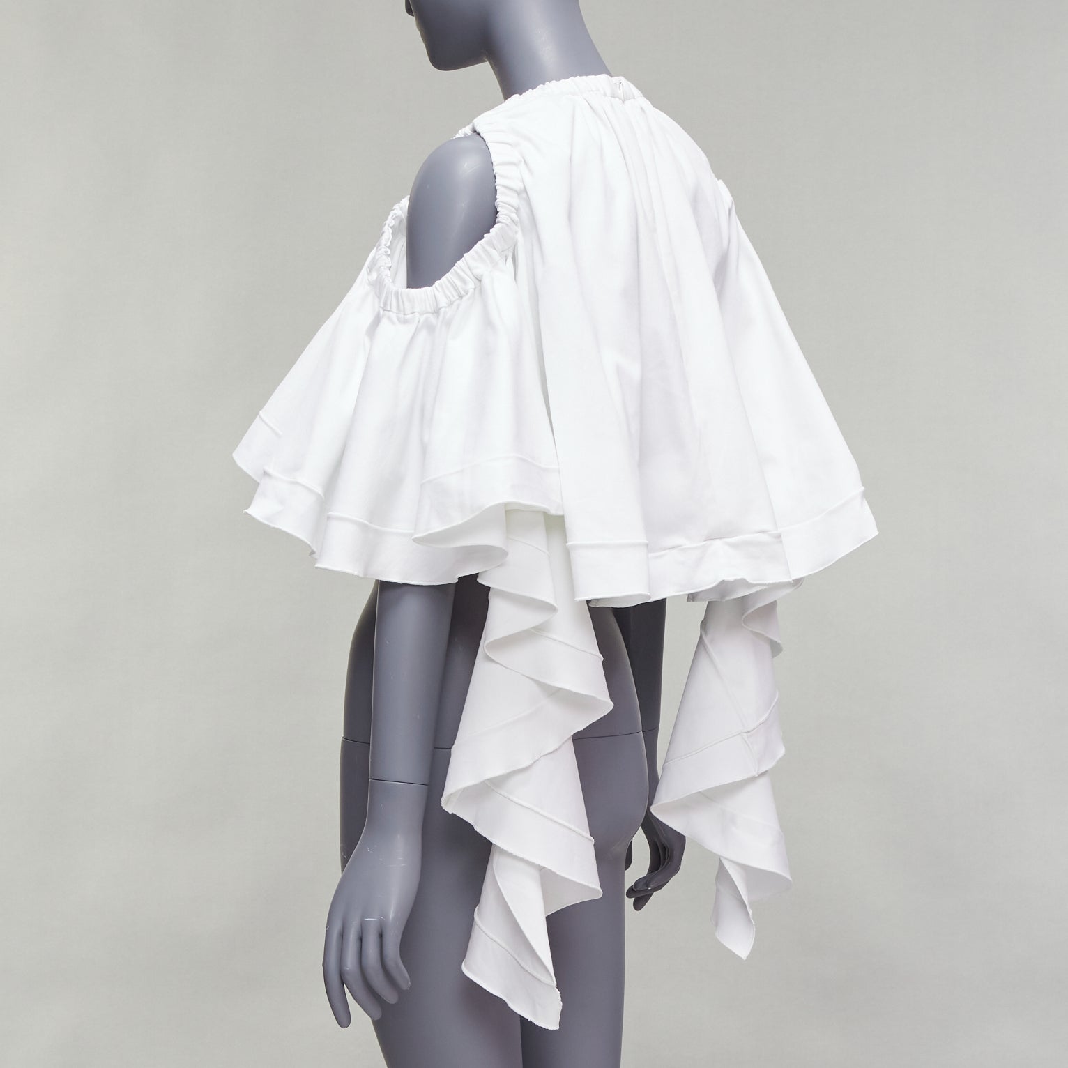 Ellery Cascade Sleeve Crop - Detail 1