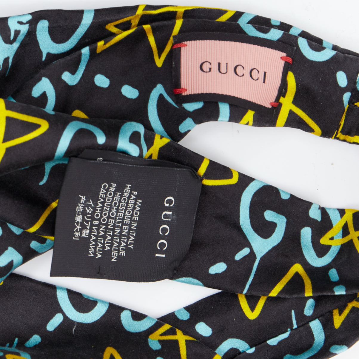 Gucci Silk Twist Headband - Image 10