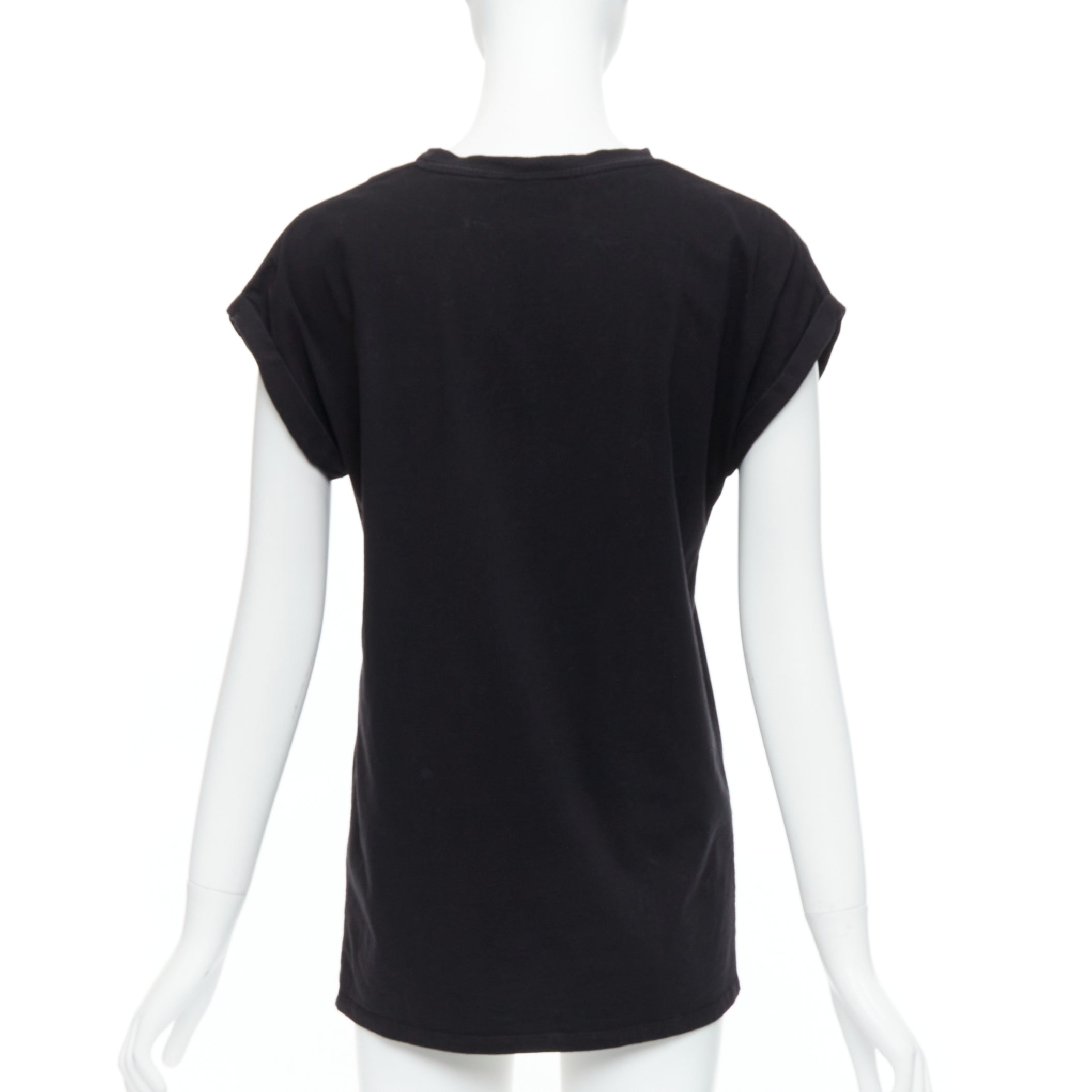 Balmain Rolled Cuff T-Shirt - Side view