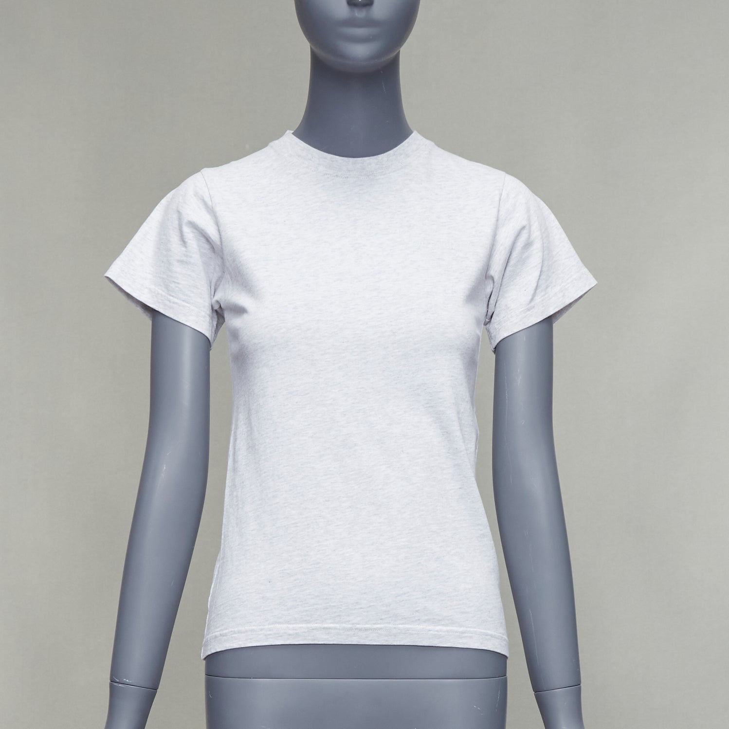 Balenciaga Logo Embroidery Tee - Image 6