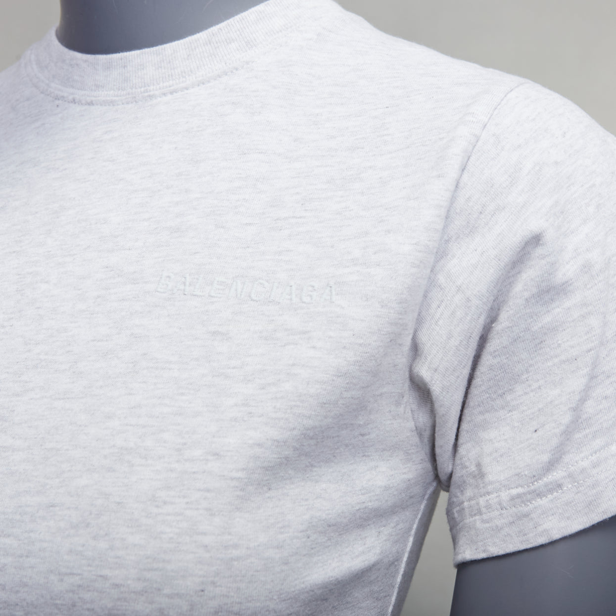 Balenciaga Logo Embroidery Tee - Detail 2