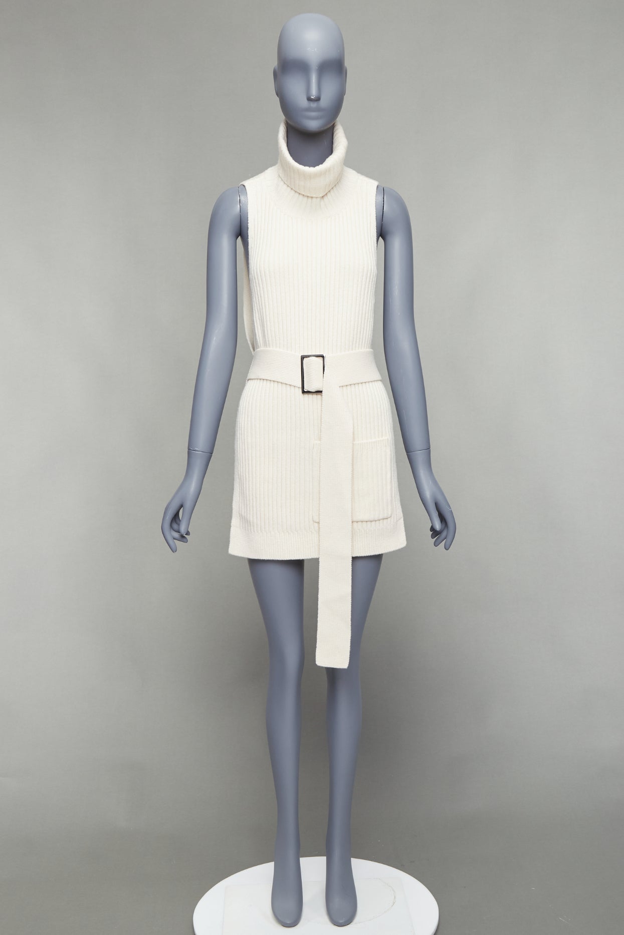 Tibi Ribbed Funnel Vest - Image 11
