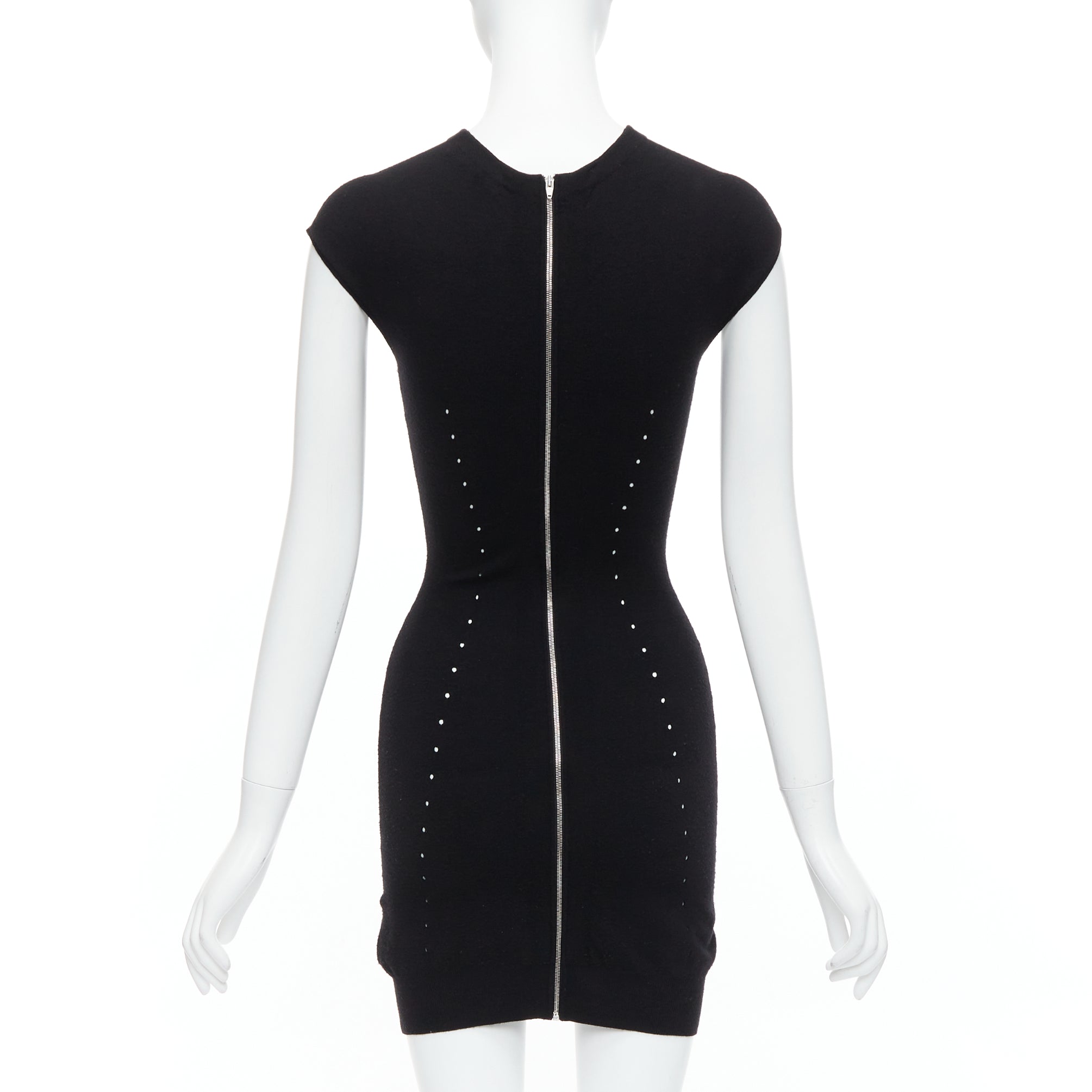 Alexander Wang Pointelle Bodycon Dress - Side view