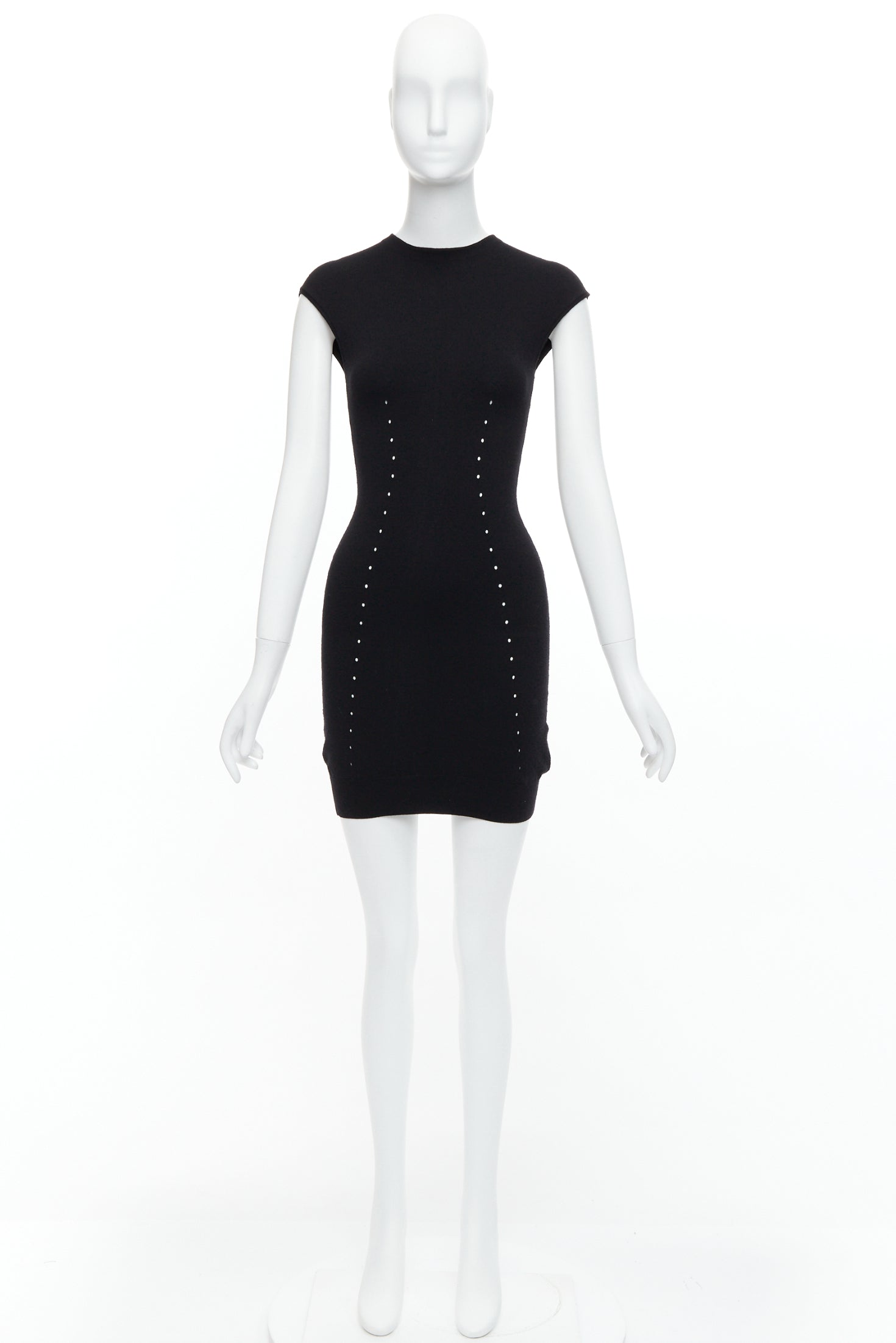 Alexander Wang Pointelle Bodycon Dress - Image 11