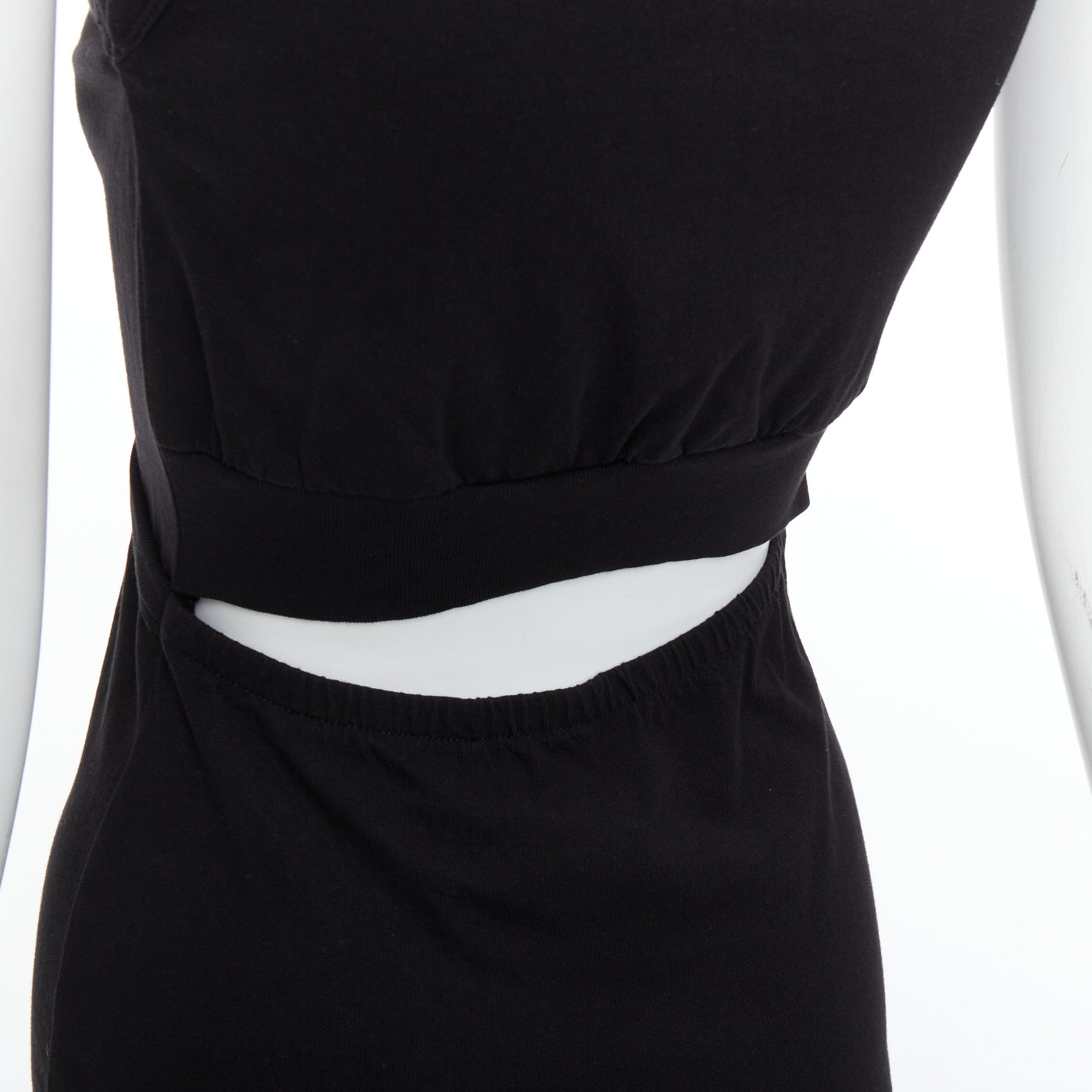 T By Alexander Wang Cutout Draped Dress - Back view