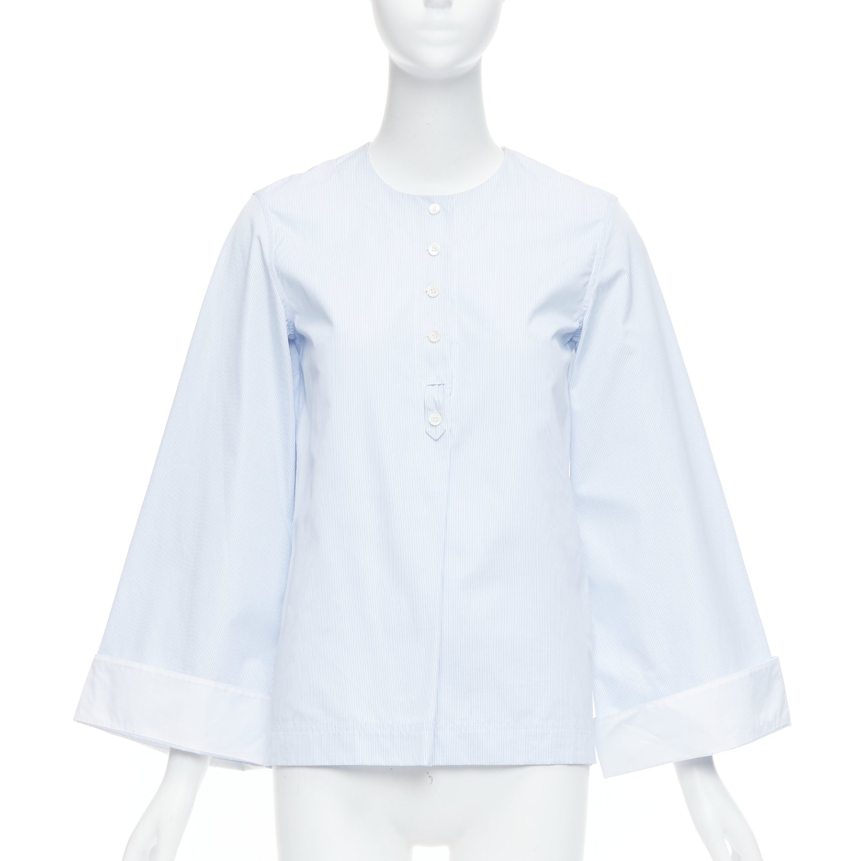 Celine Pinstripe Cuff Shirt