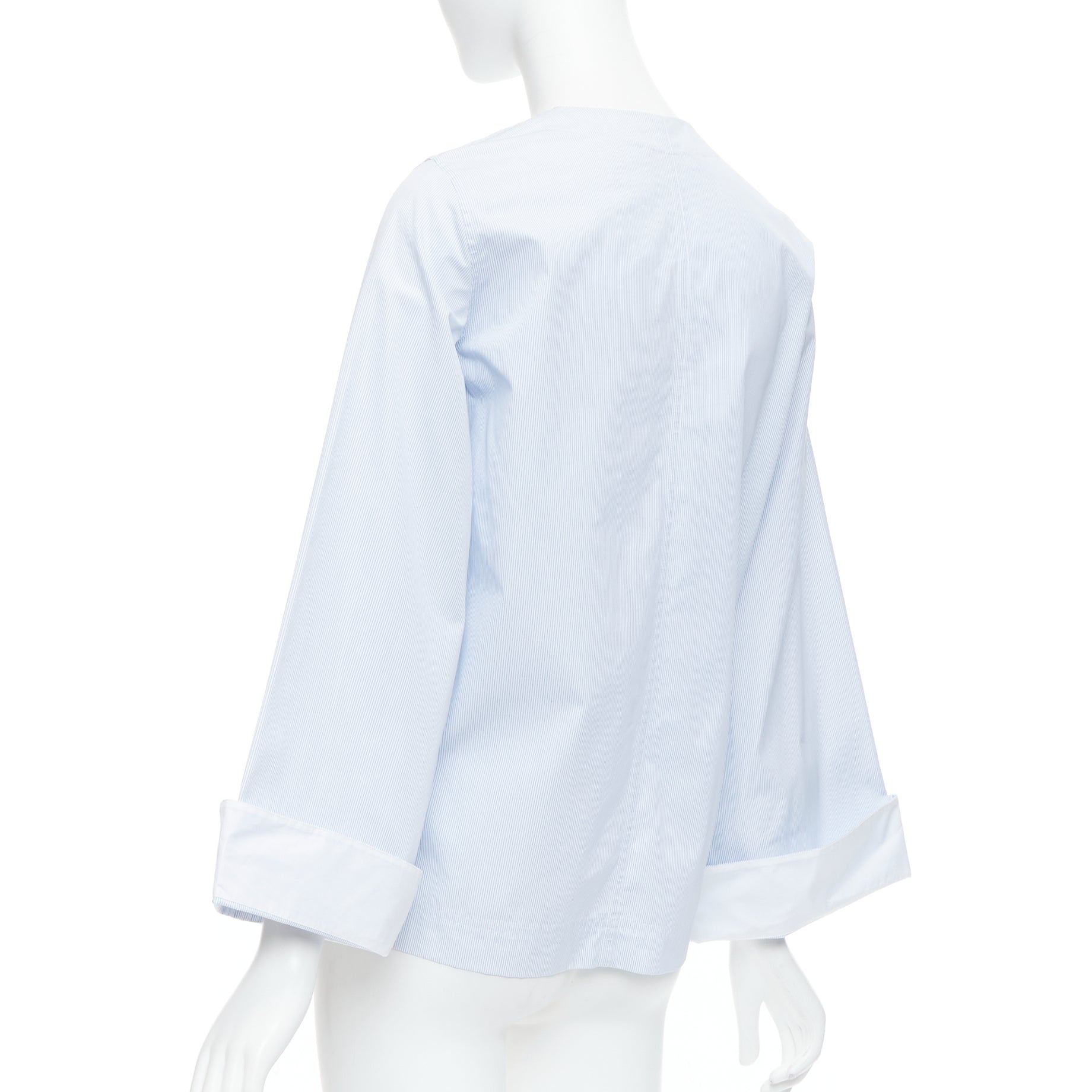 Celine Pinstripe Cuff Shirt - Detail 1