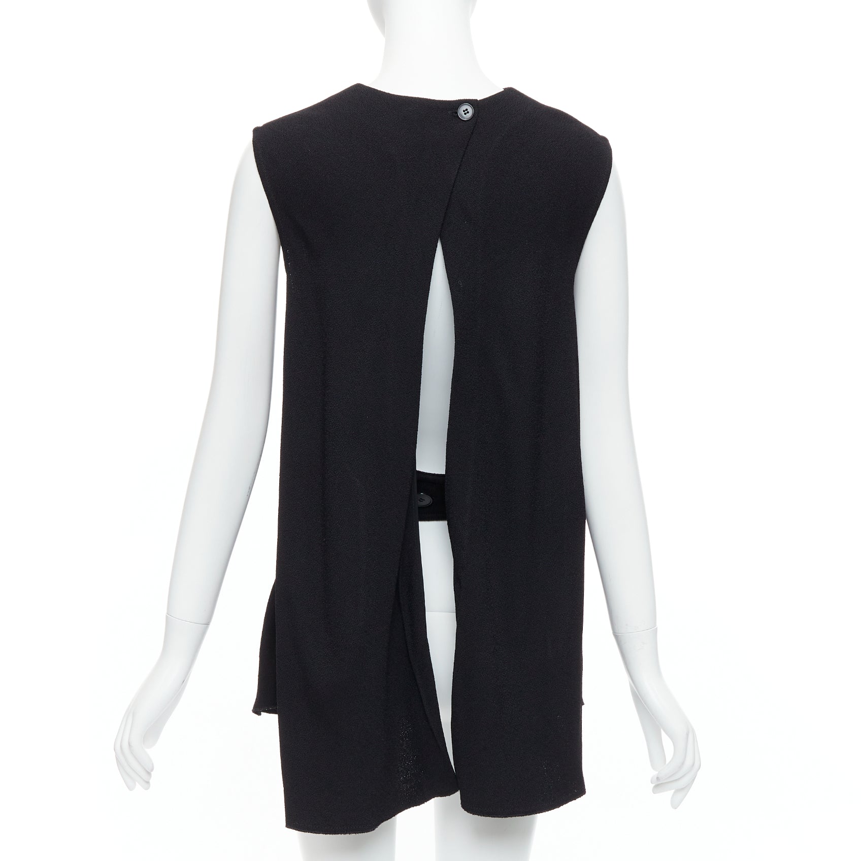 Victoria Beckham Backless Belted Top - Back view