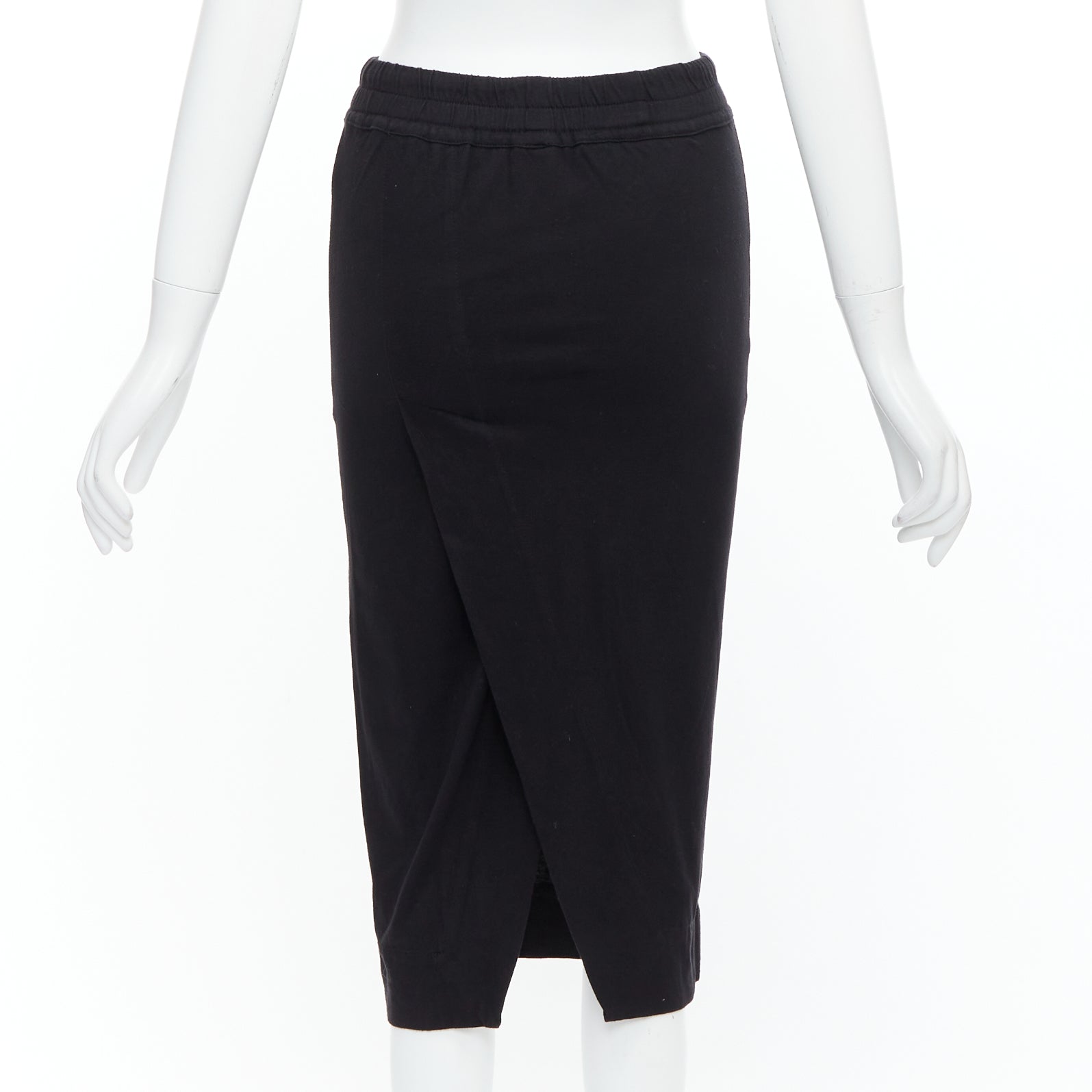 Rick Owens Drawstring Slit Skirt - Side view