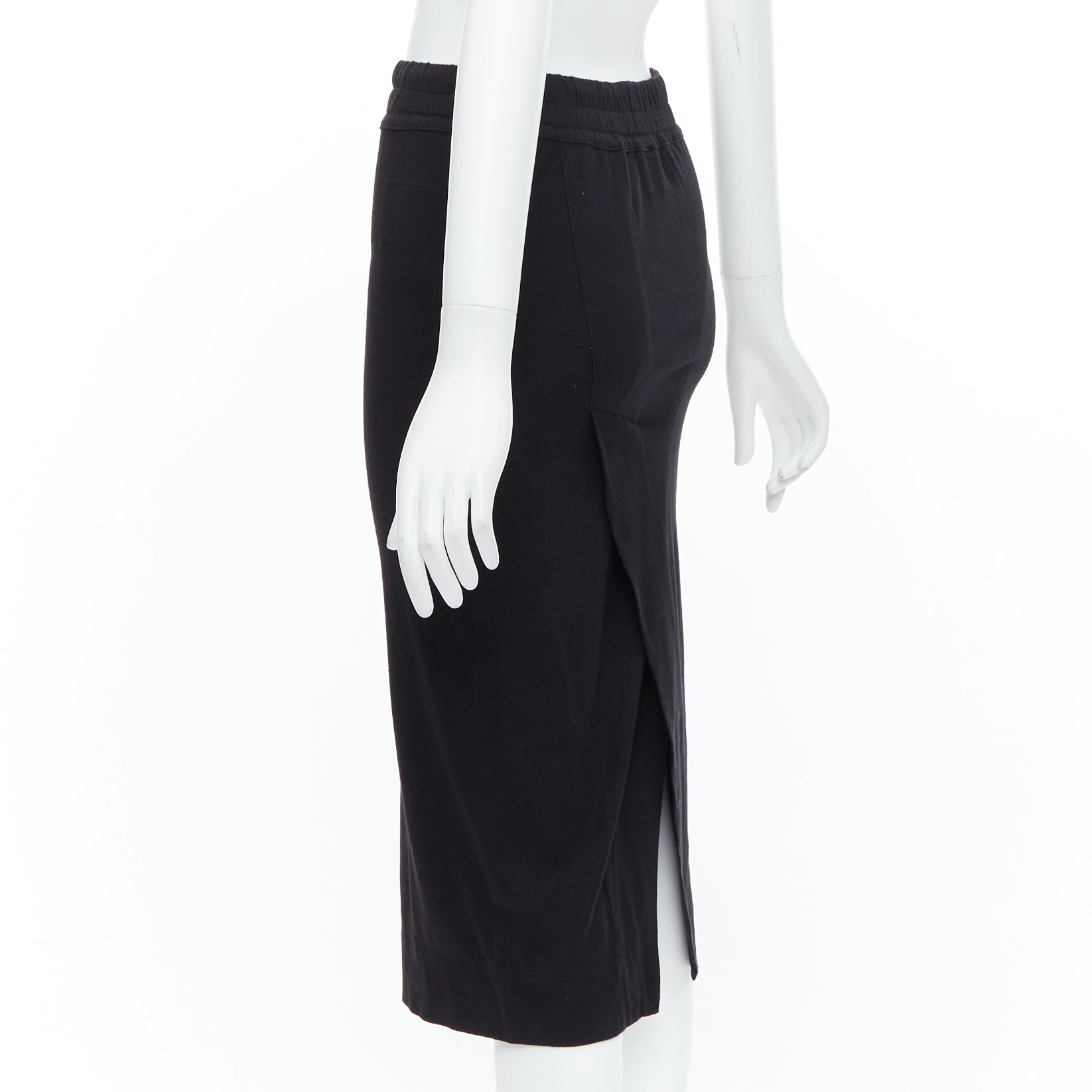 Rick Owens Drawstring Slit Skirt - Detail 1