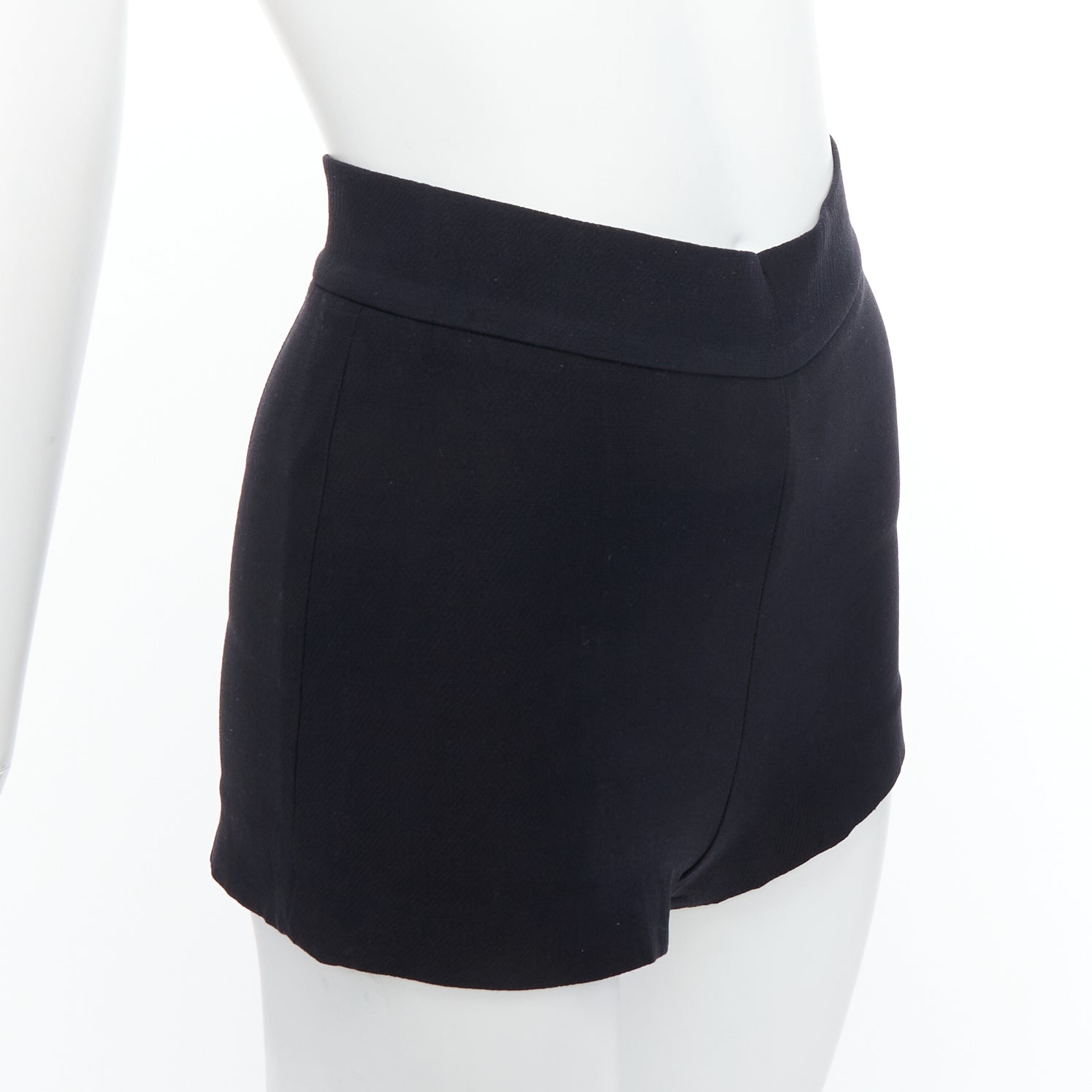 Dior Darted Wool Shorts - Back view