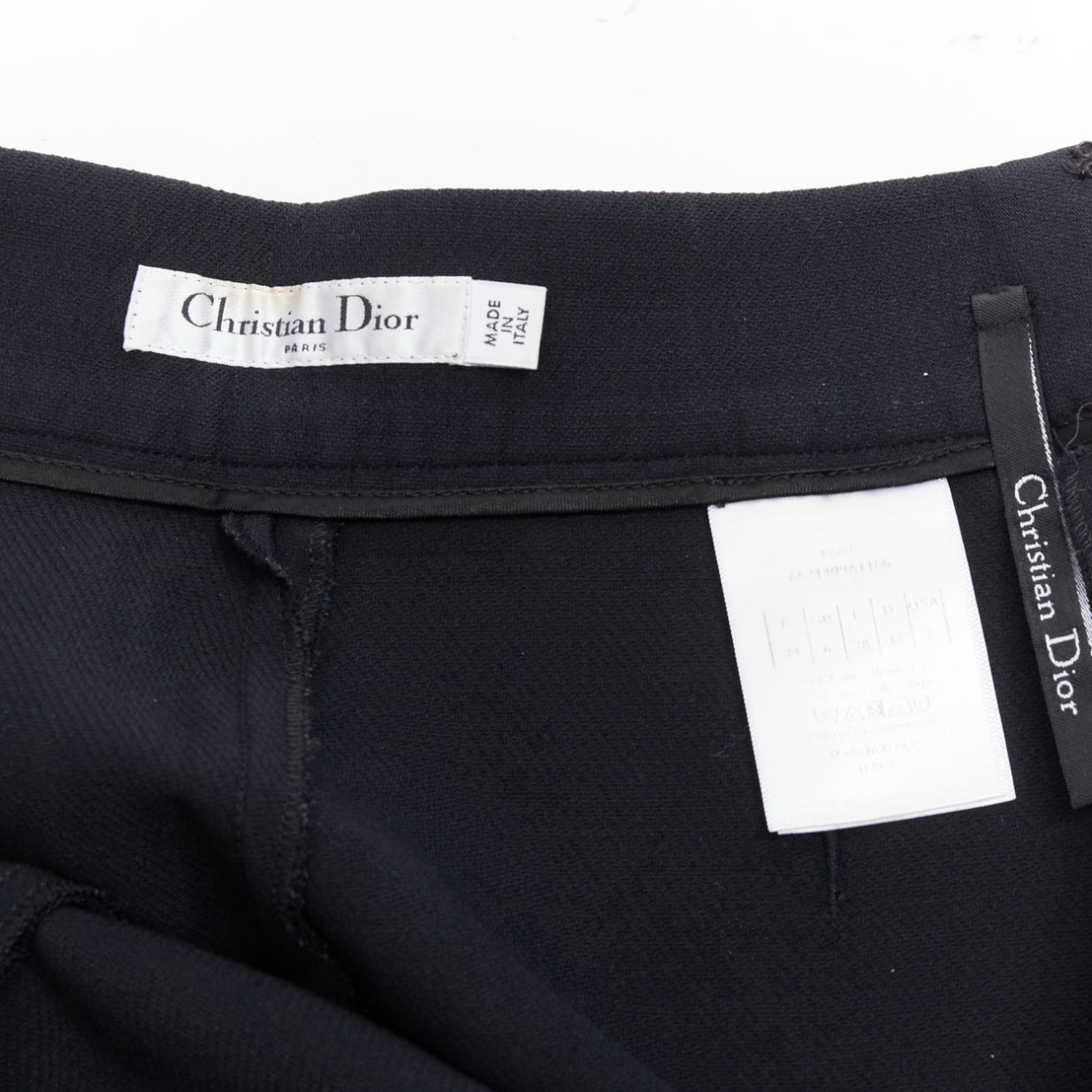 Dior Darted Wool Shorts - Image 10