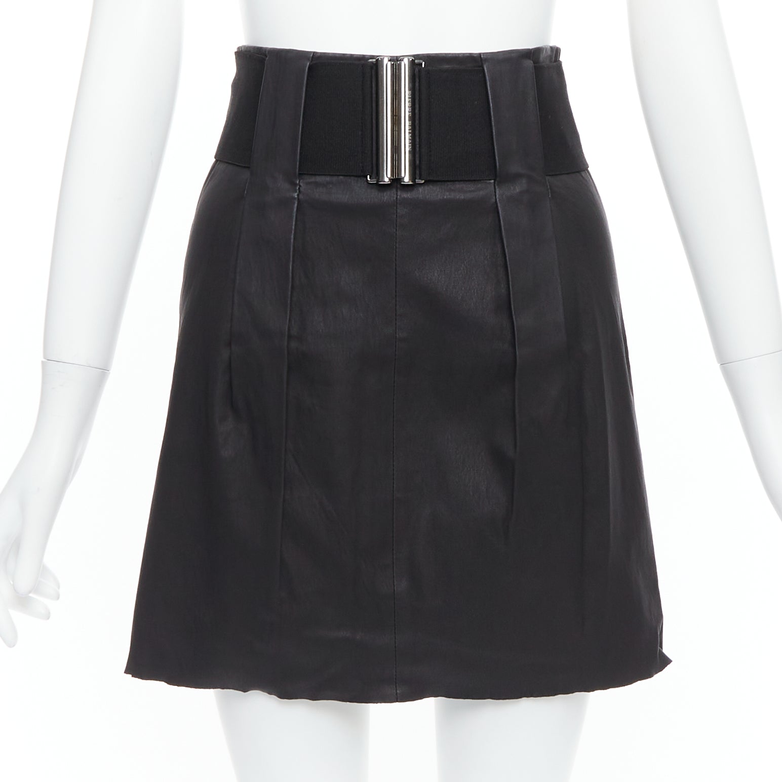 Pierre Balmain Elastic Belt Skirt