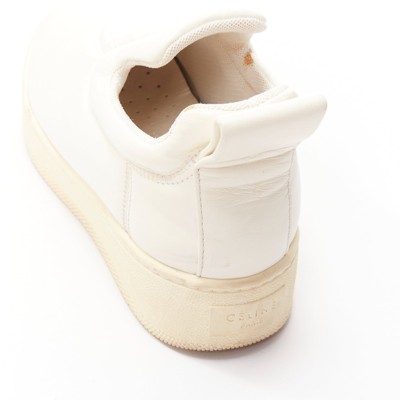 Celine Cream Platform Shoes - Image 10