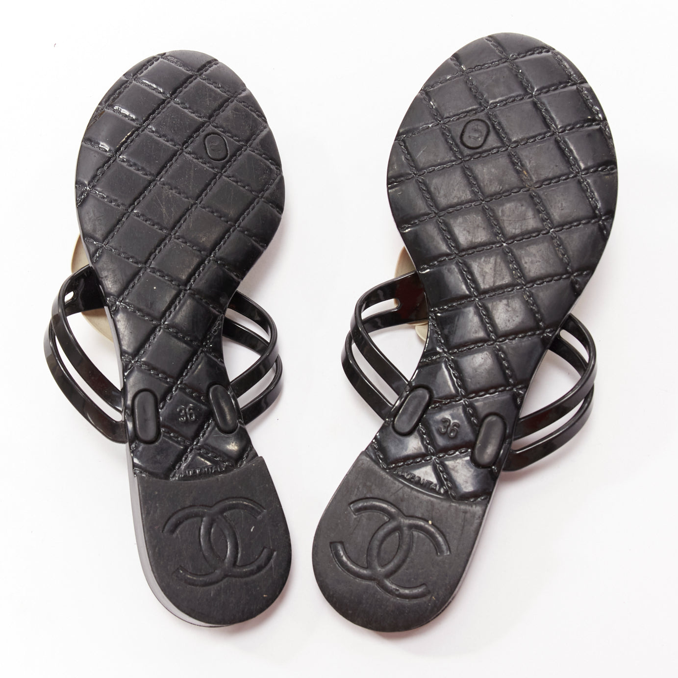 Chanel Camellia Thong Slippers - Image 13