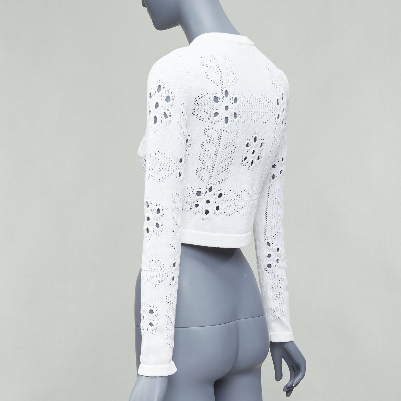 Chanel Crochet Knit Cardigan - Detail 2