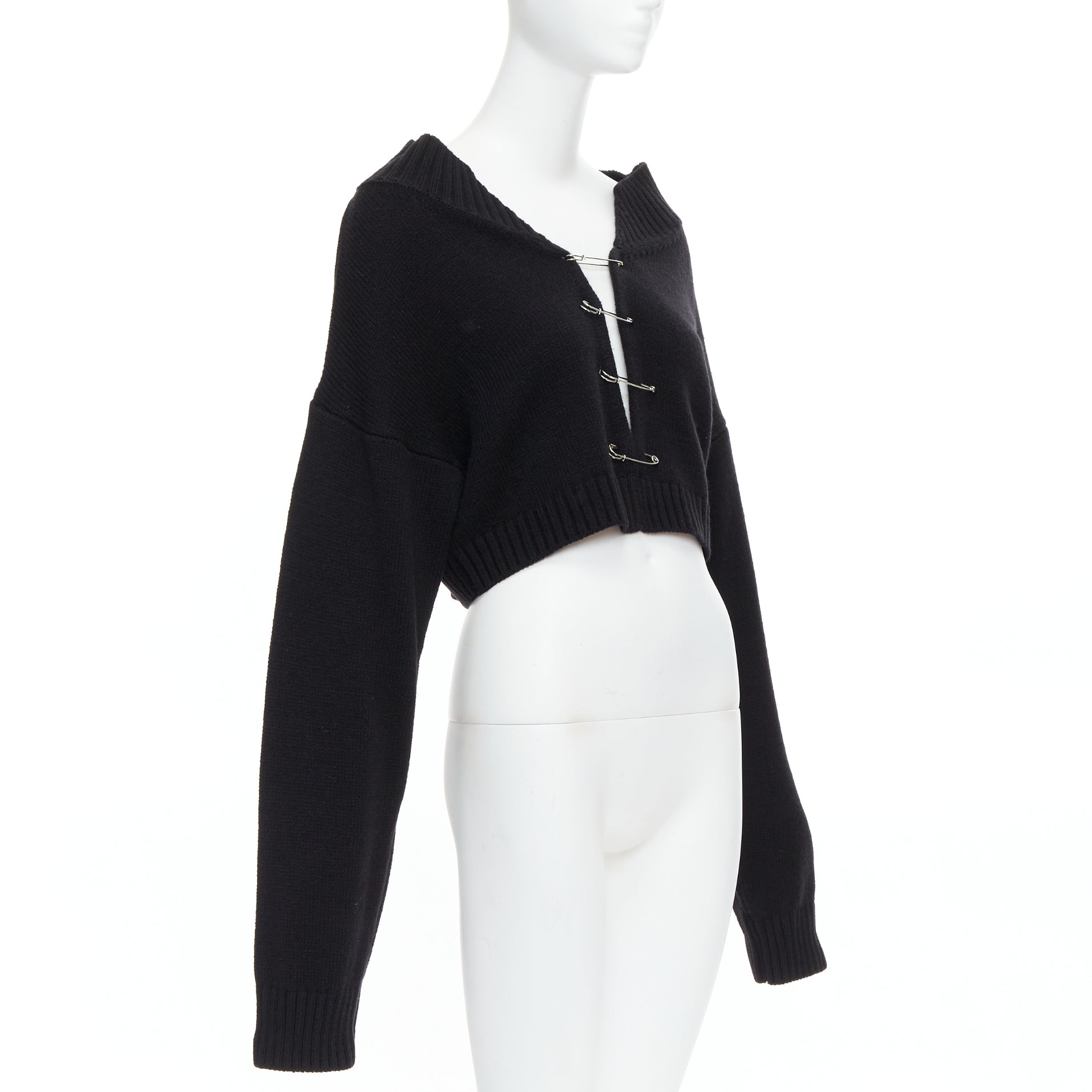Guizio Safety Pin Cardigan - Image 6