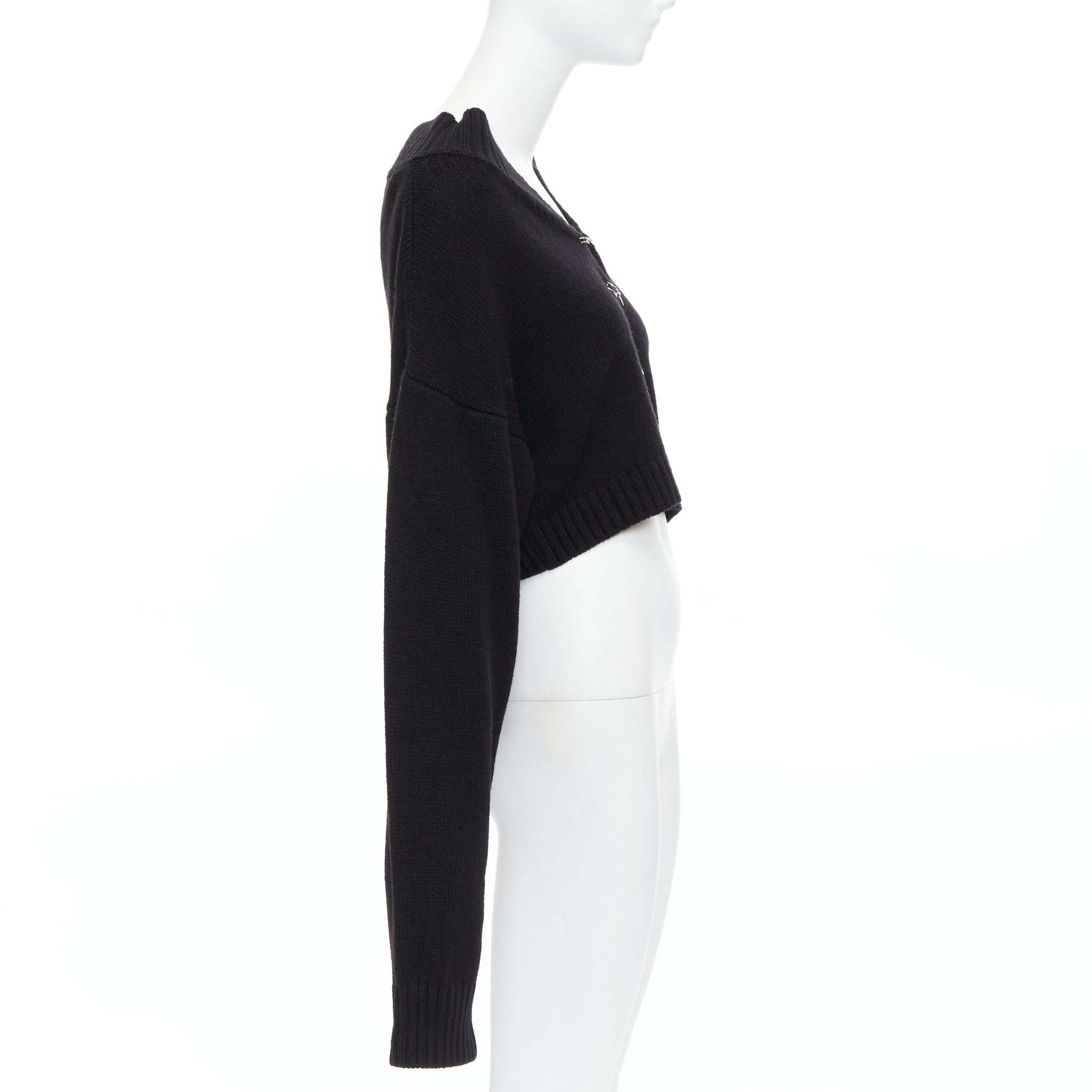 Guizio Safety Pin Cardigan - 4