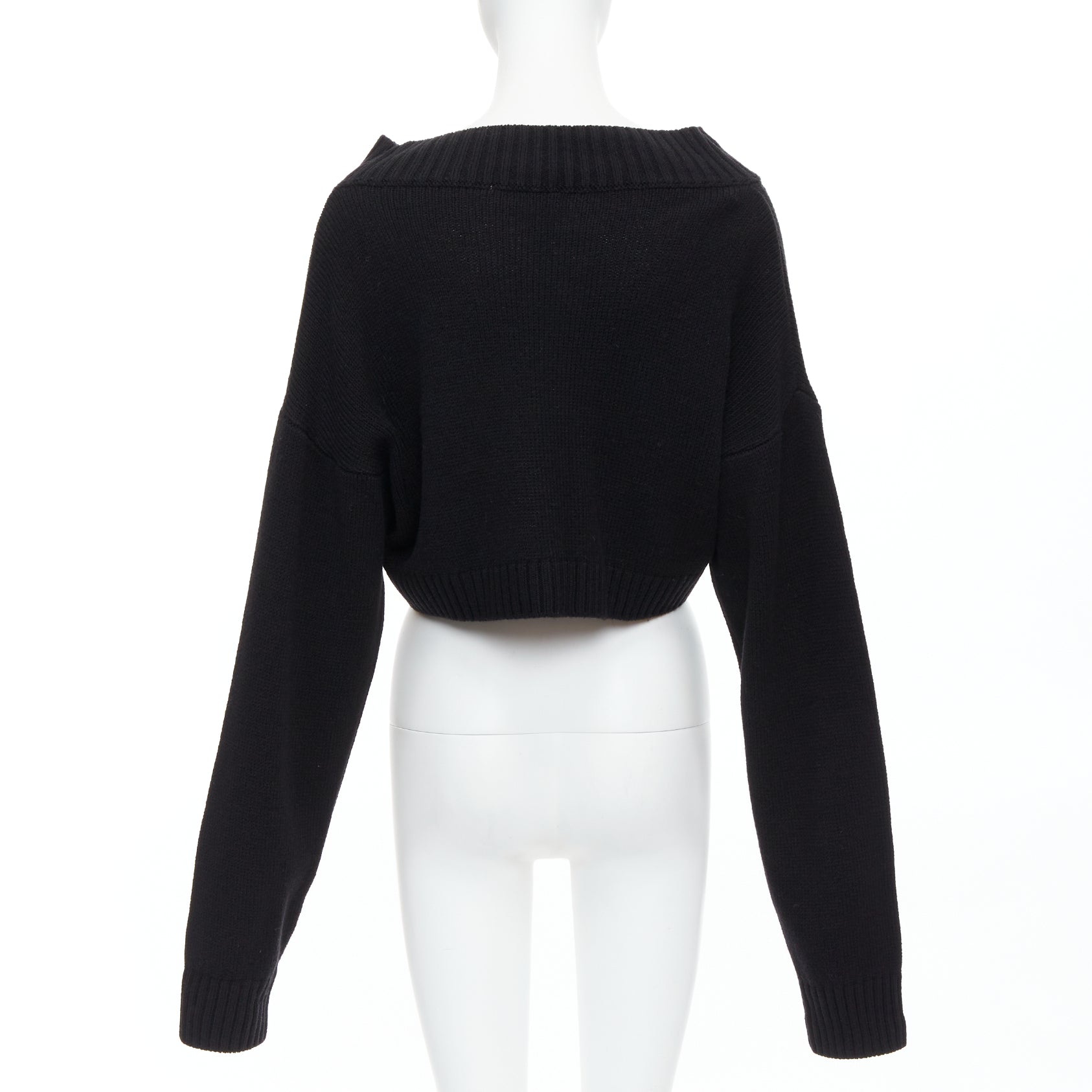 Guizio Safety Pin Cardigan - Side view