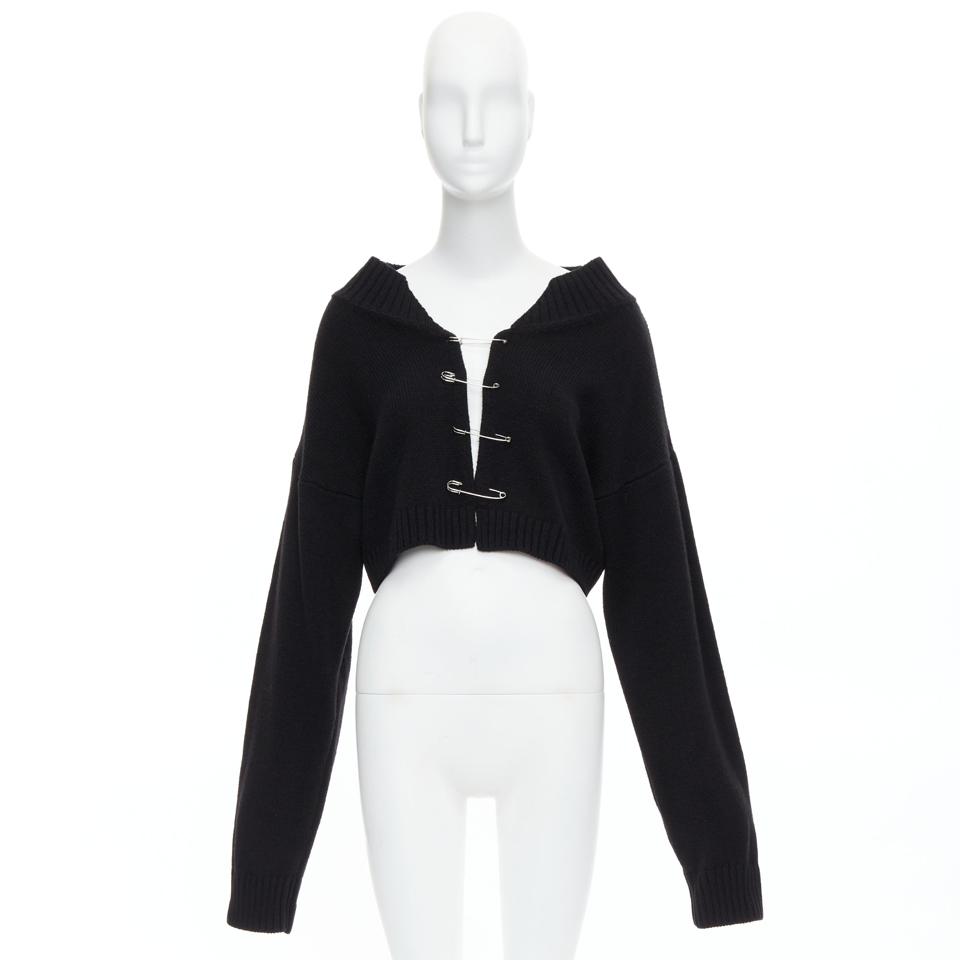 Guizio Safety Pin Cardigan - Image 11