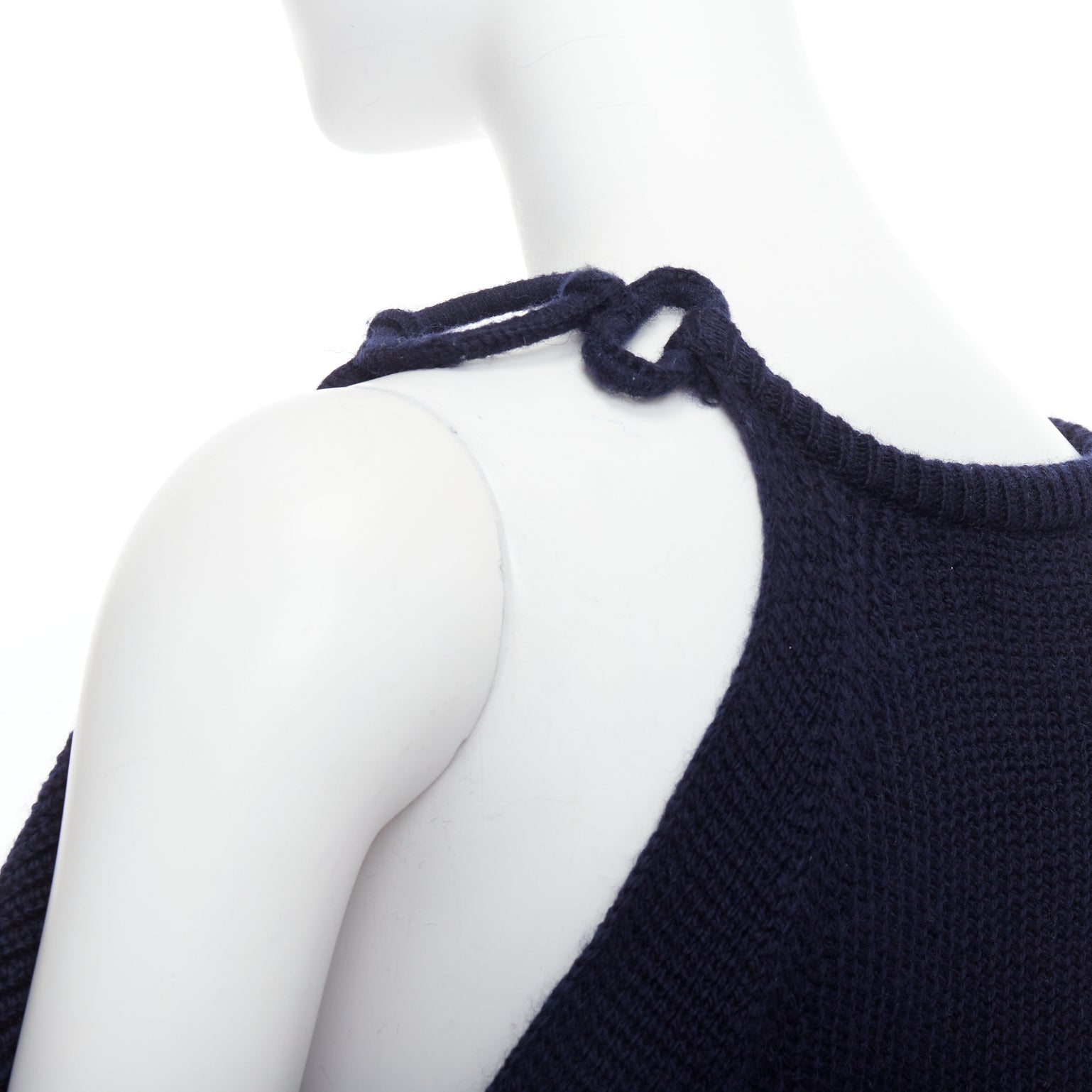 Monse Embellished Cutout Sweater - Back view