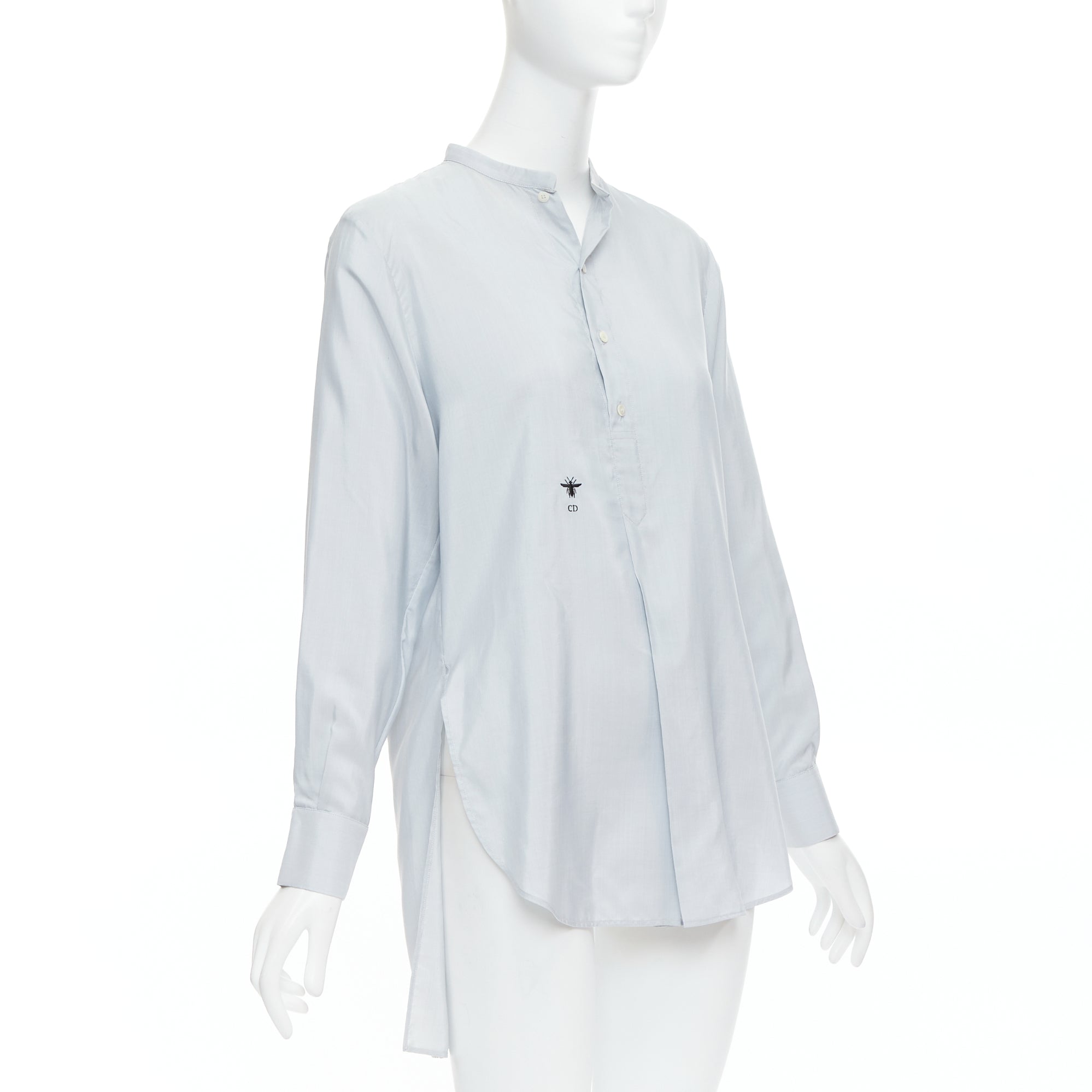 Dior Silk Logo Shirt - Image 6