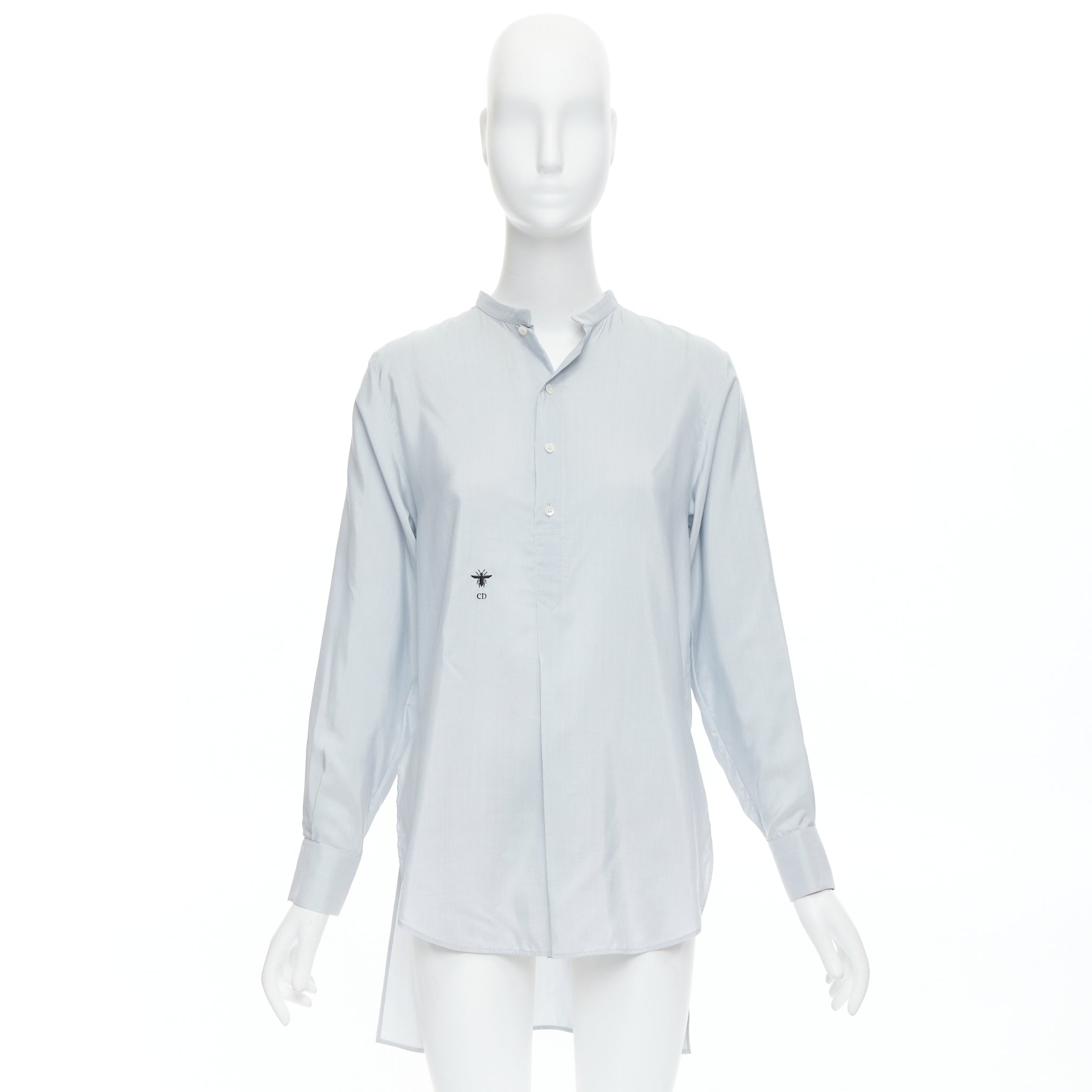 Dior Silk Logo Shirt - Image 11