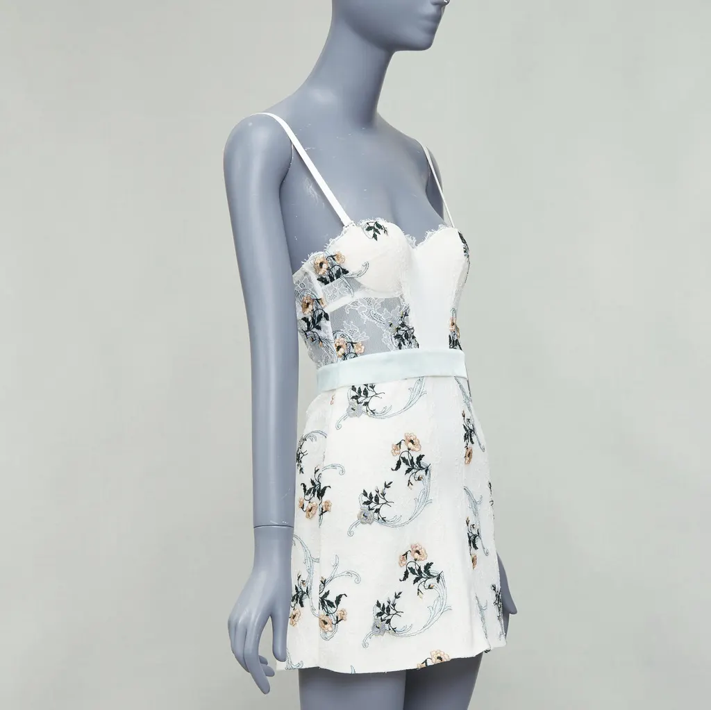 La Perla Hampton Court Ecru Silk Never worn - Inside View