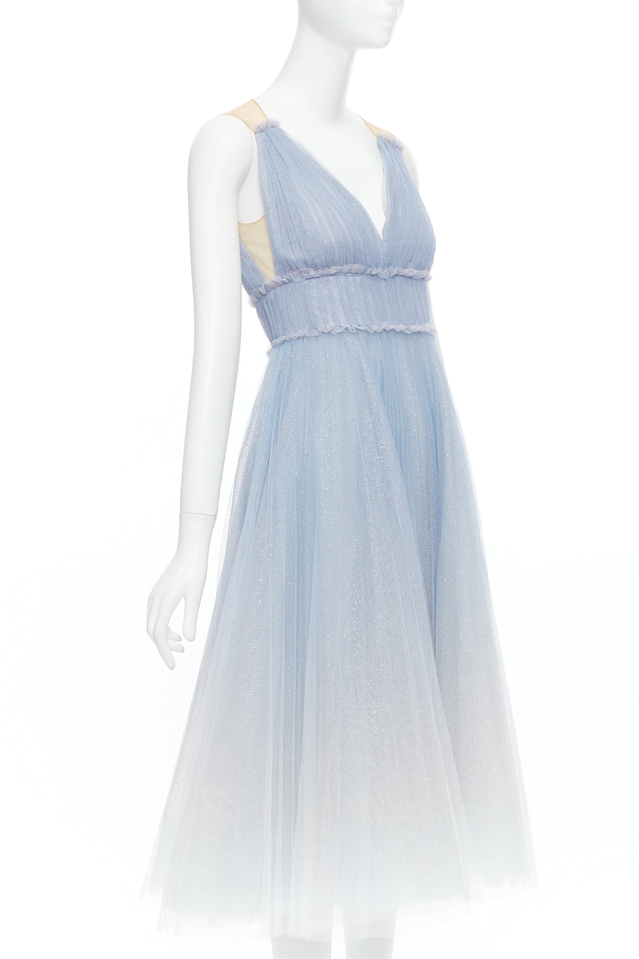 Marchesa Ombre Tulle Dress - Image 6