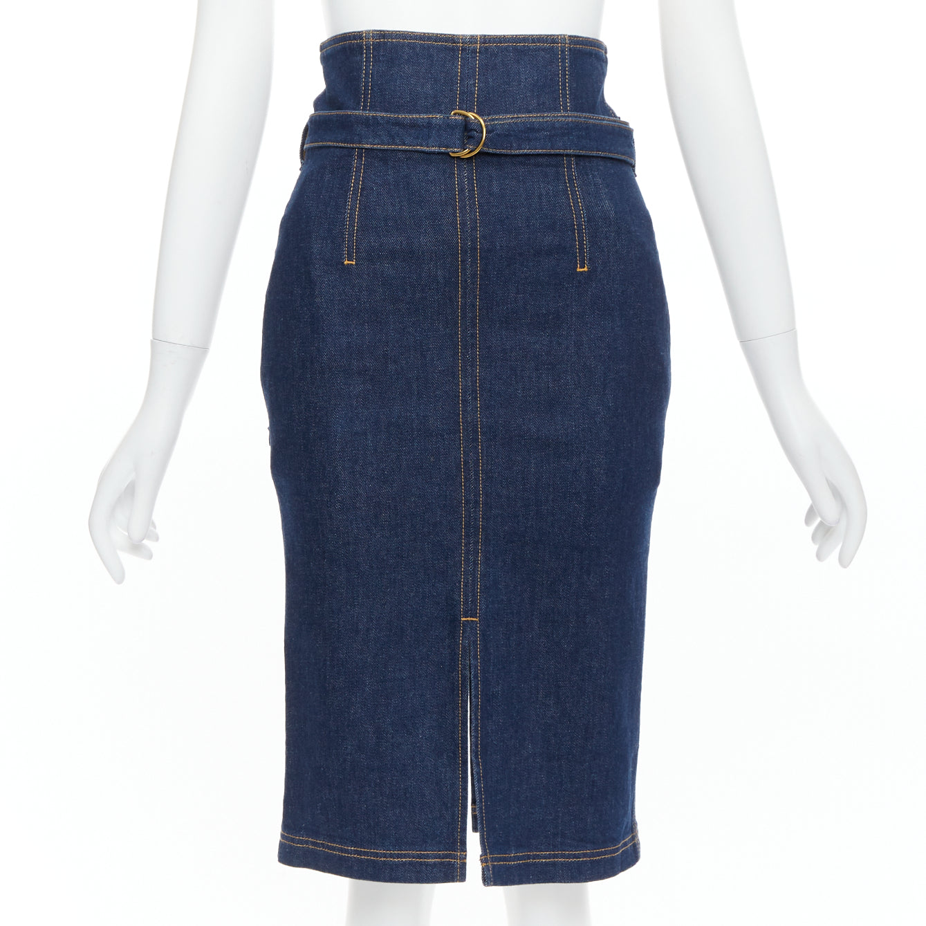 Philosophy Di Alberta Ferretti Denim Pencil Skirt