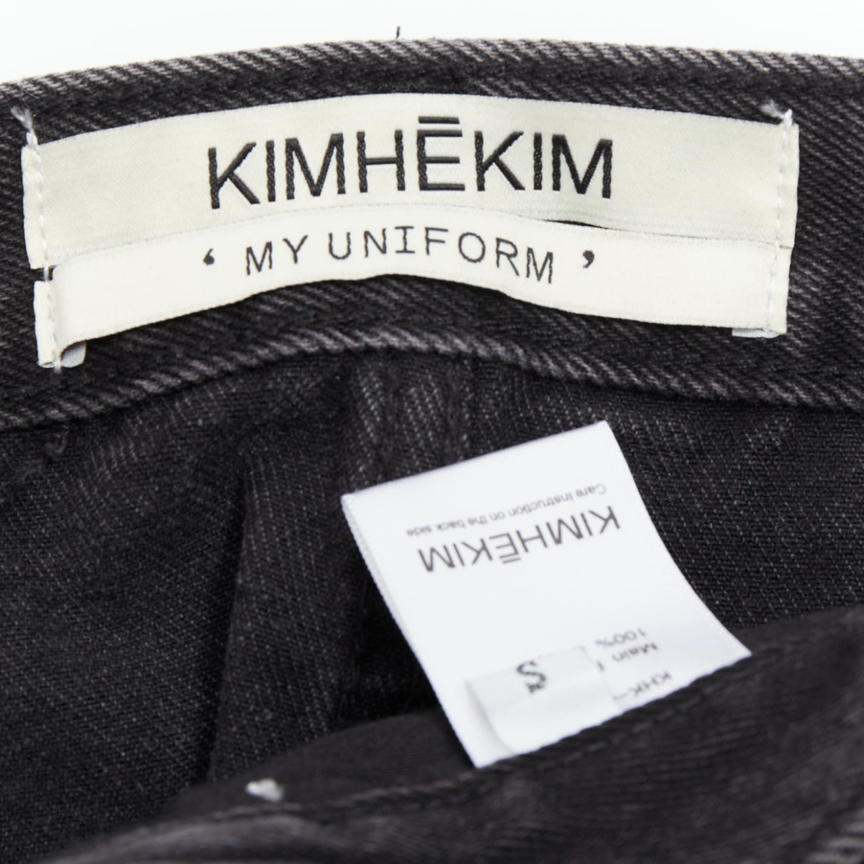 Kimhekim Frayed Denim Skirt - Image 10