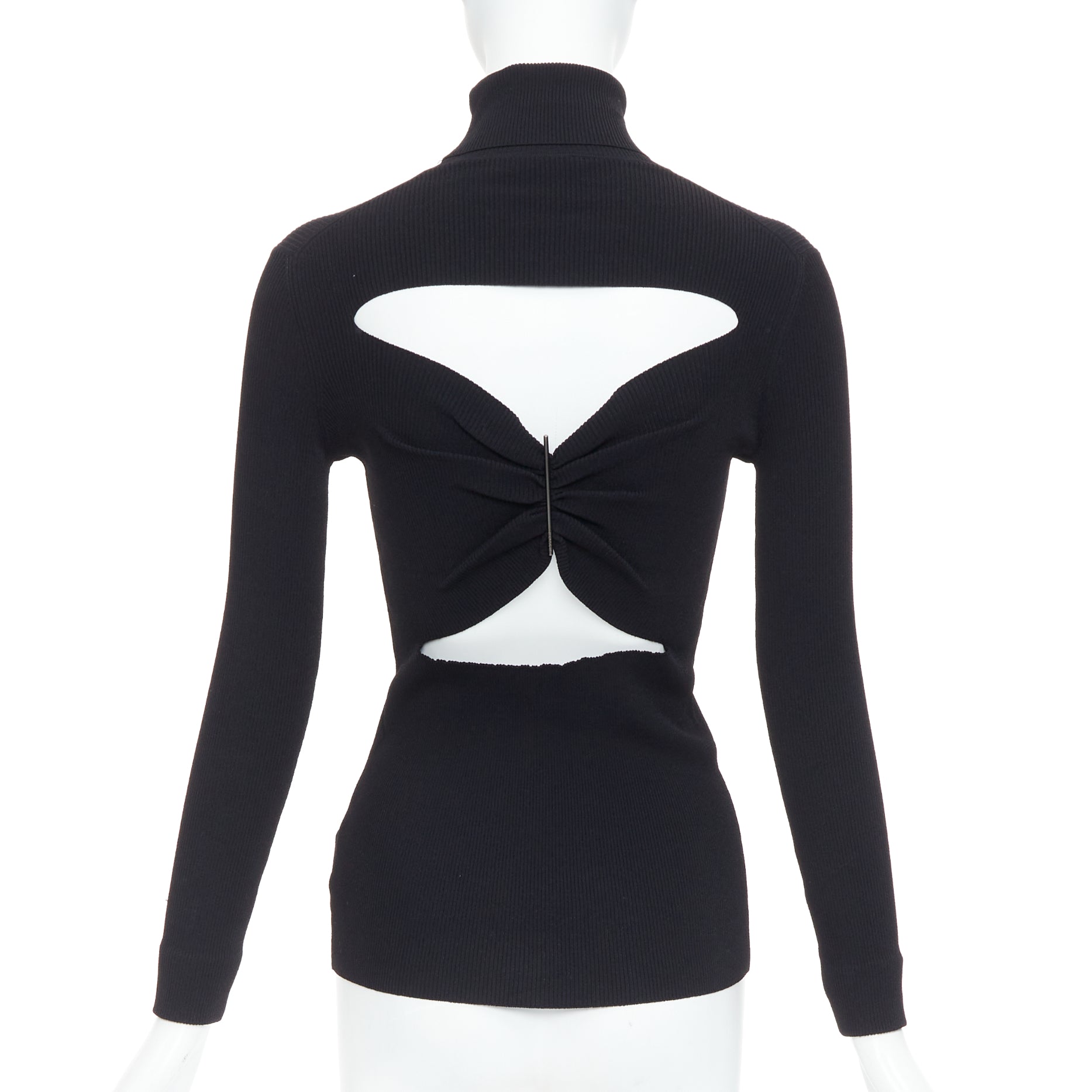 Jil Sander Ruched Turtleneck Top