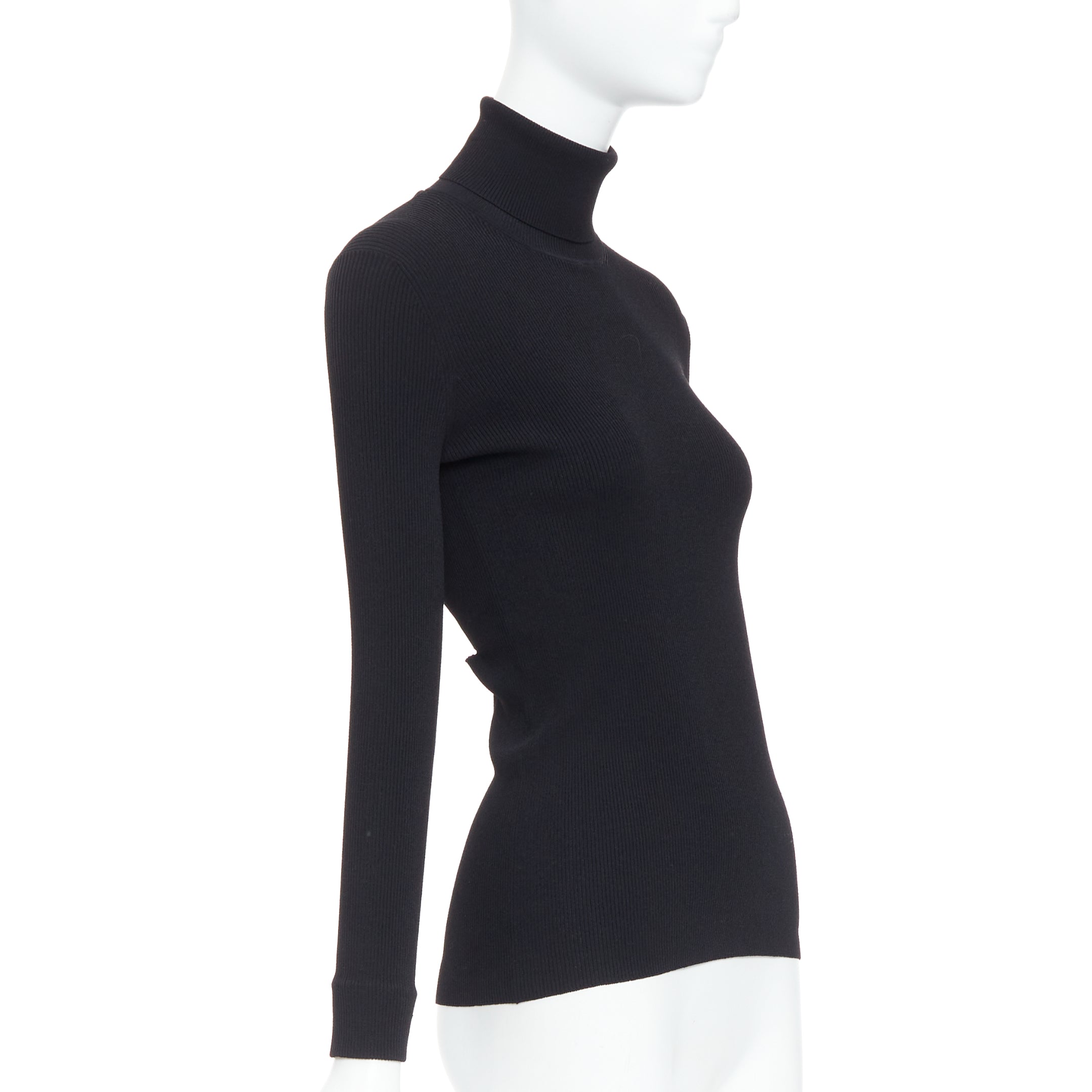 Jil Sander Ruched Turtleneck Top - Image 6