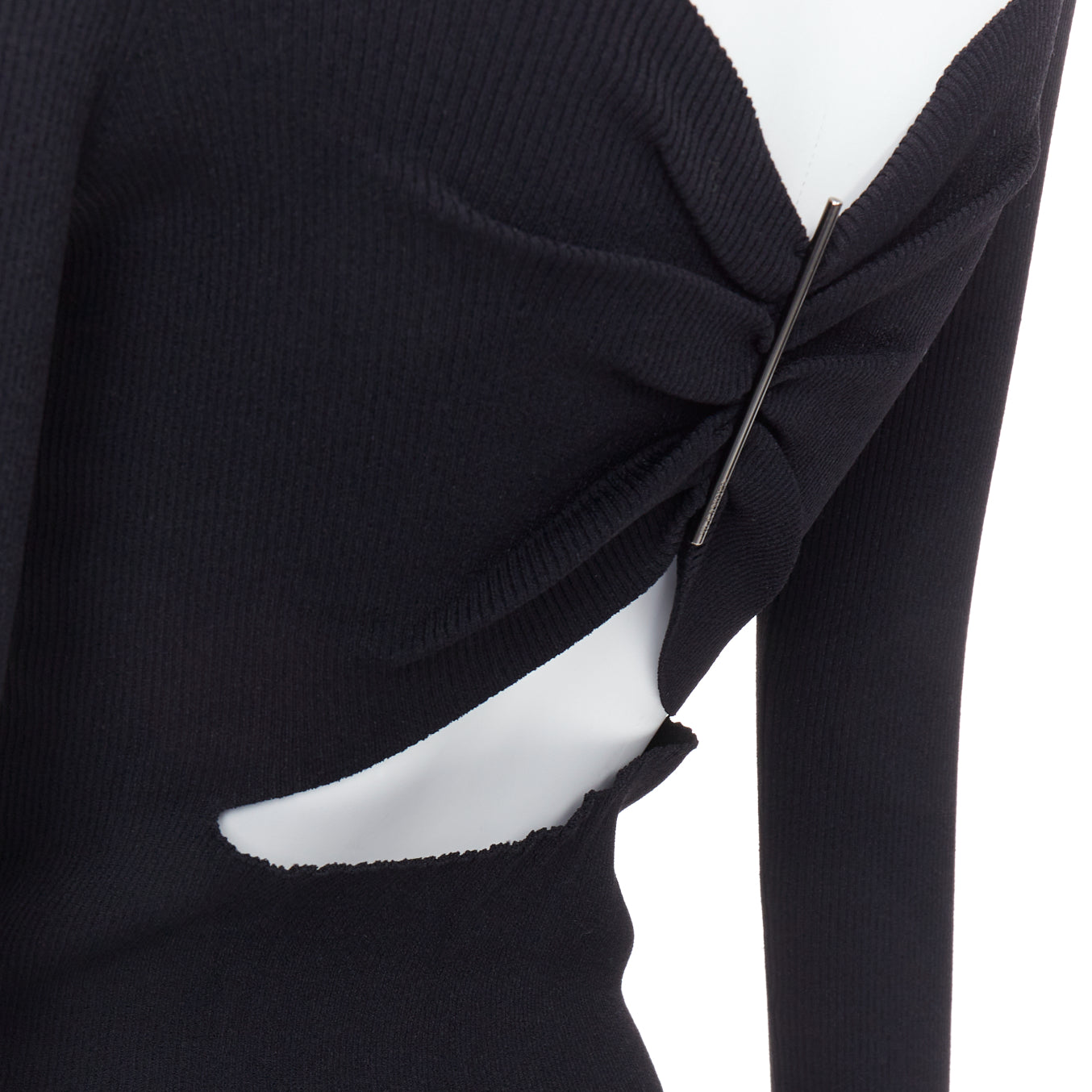 Jil Sander Ruched Turtleneck Top - Detail 2